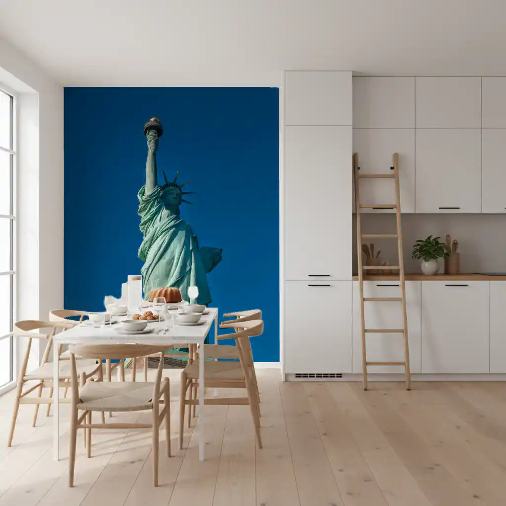 Liberty's Azure Grace Wall Mural