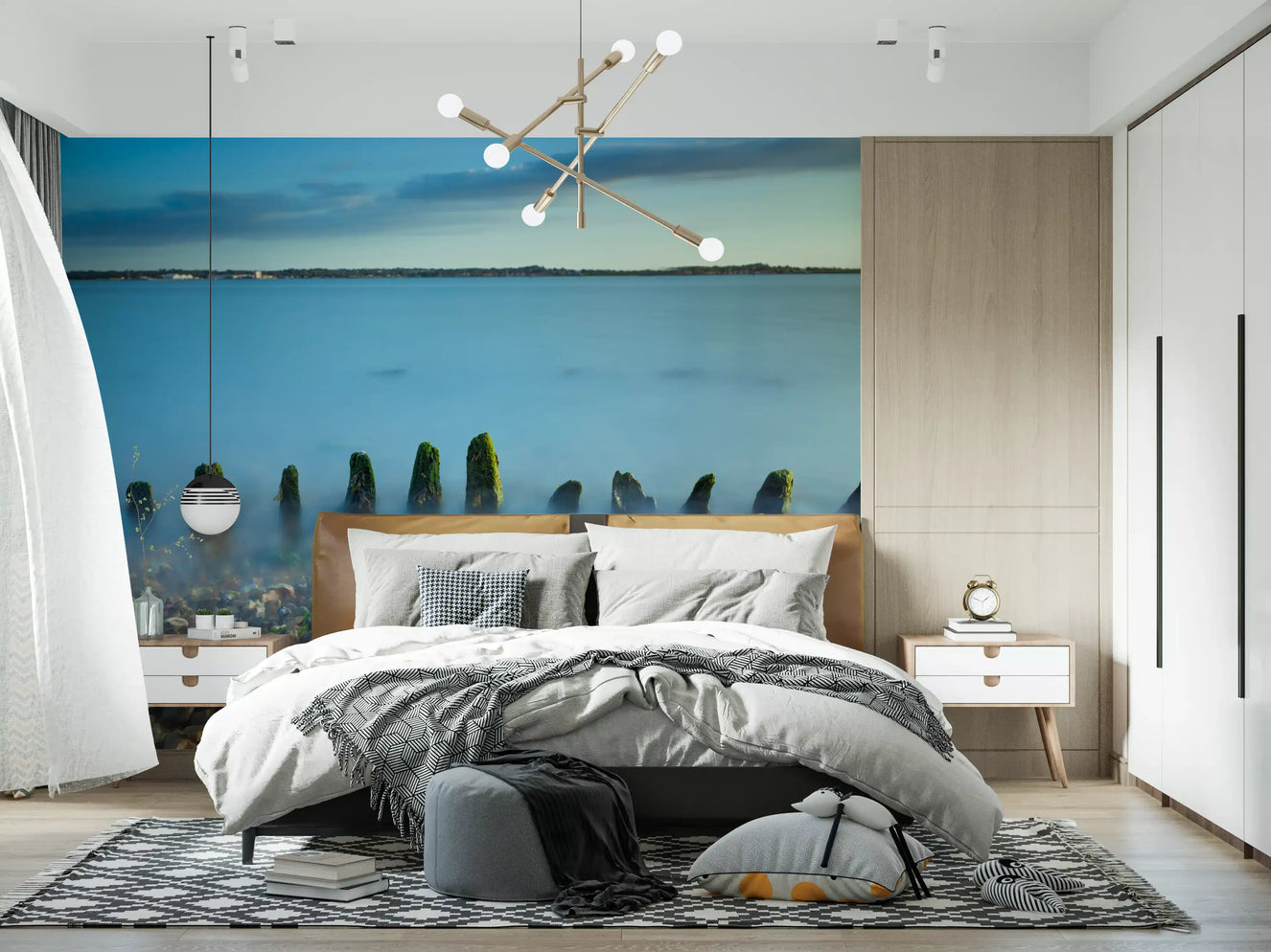 Ethereal Coastline landscape Wall Mural