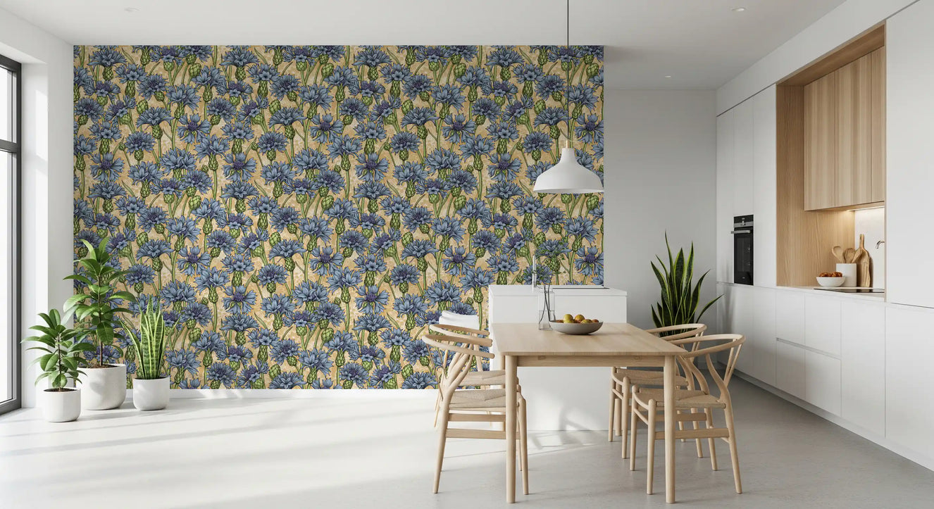 Papier peint Bleuet