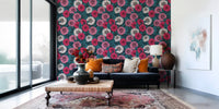 Lounge areas benefit greatly from the leaves wallpaper.
