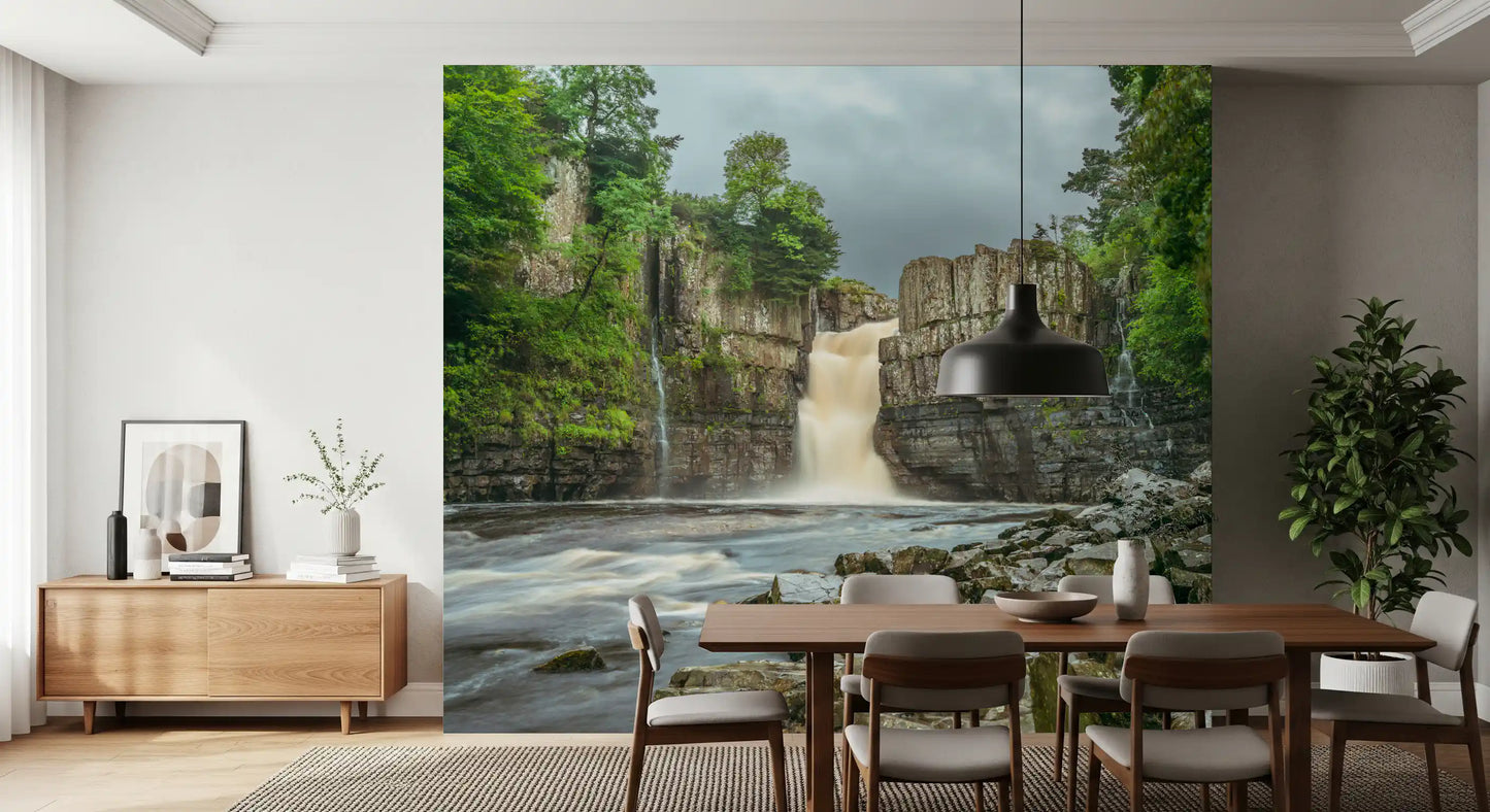 Emerald Falls -seesteinen seinämaalaus