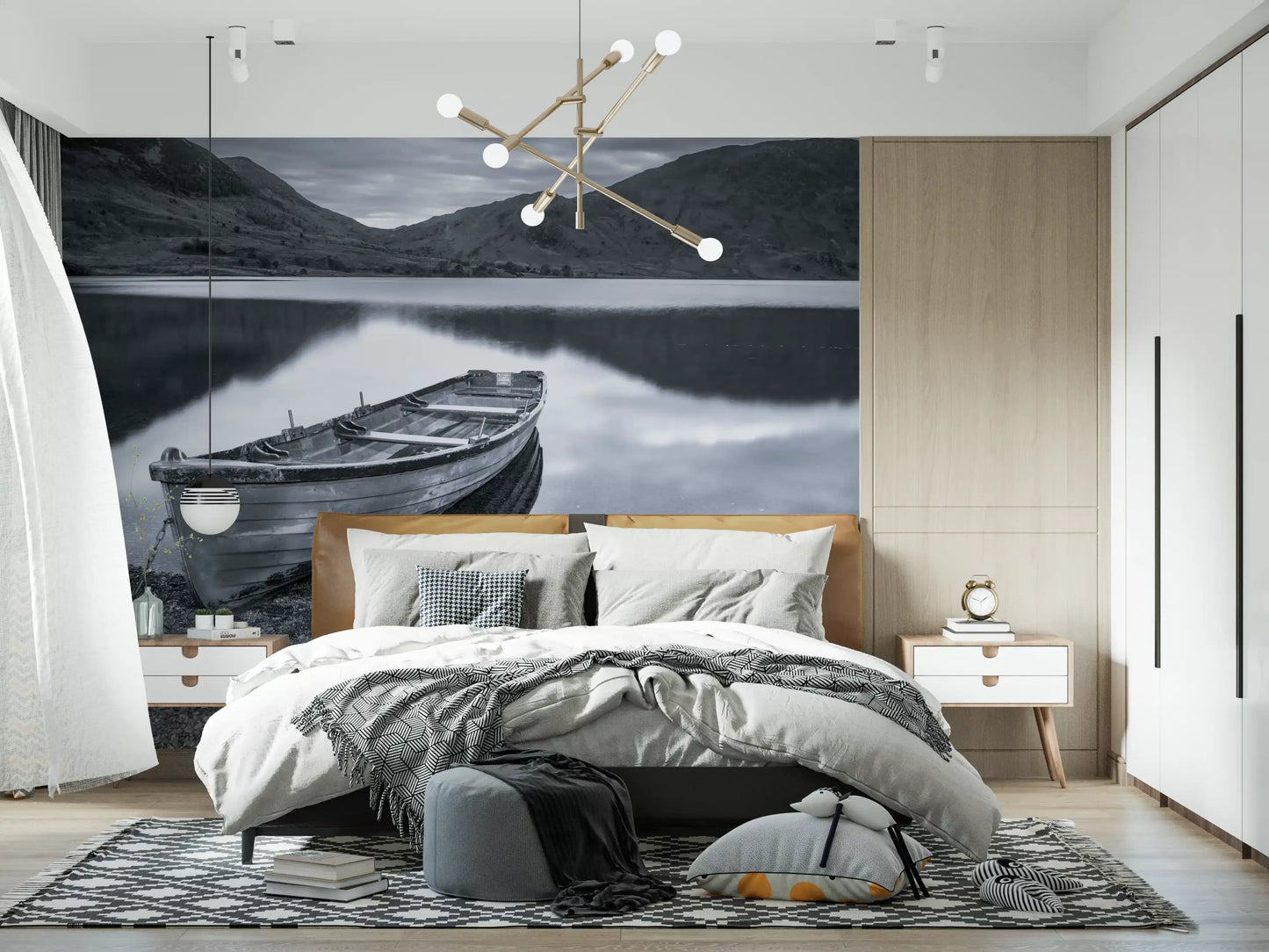 Silent Waters, Fjerne Fjellveggen Mural
