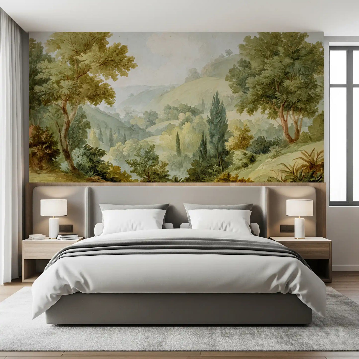 Mural de Pared Vista del Valle Sereno