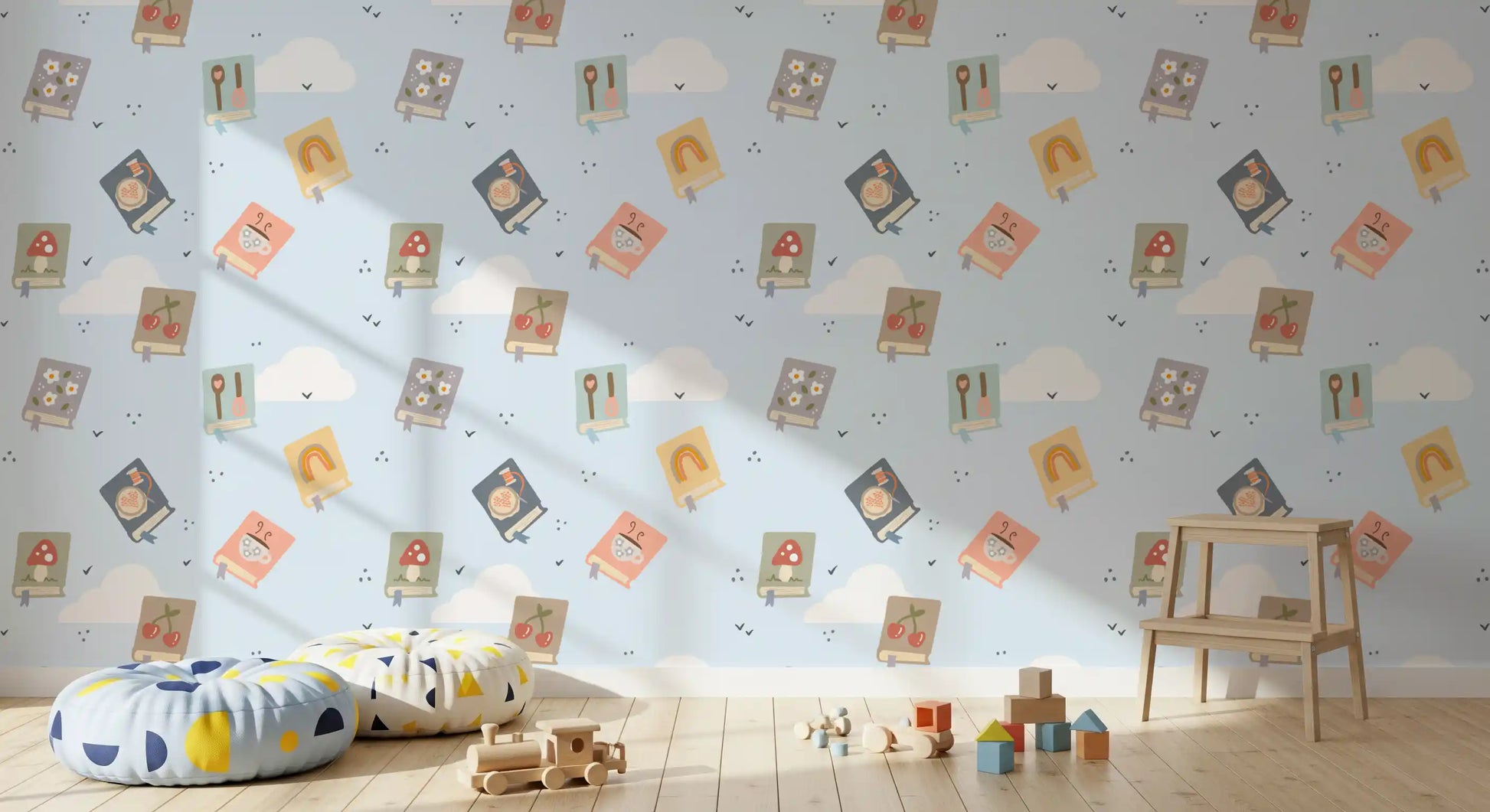 Drift fresh books and across the Book Lovers Dreams wallpaper layout.