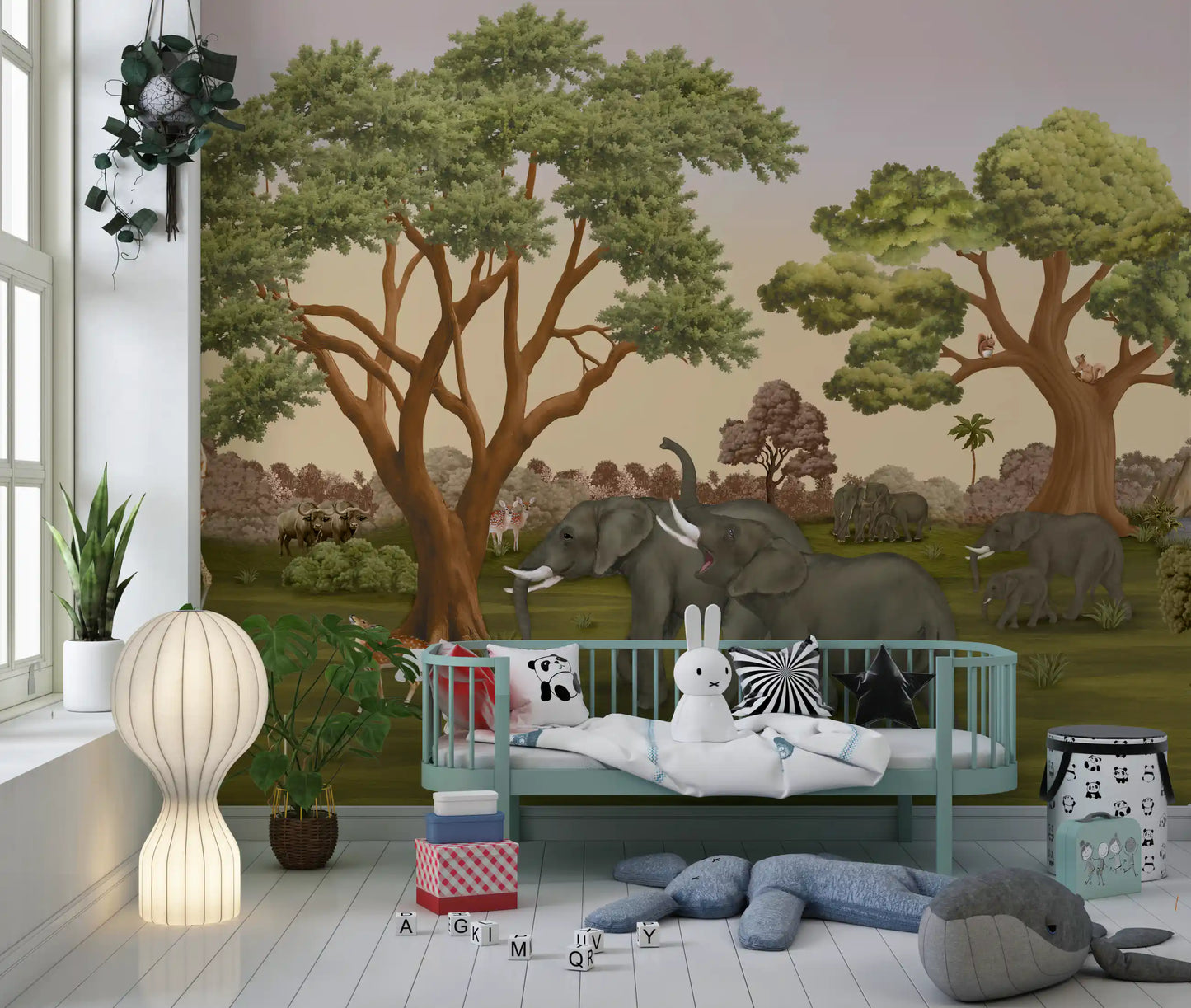 Papier peint panoramique Savanna Serenity