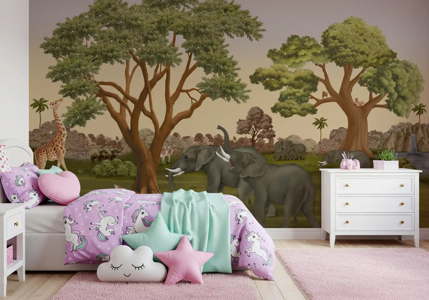 Papier peint panoramique Savanna Serenity