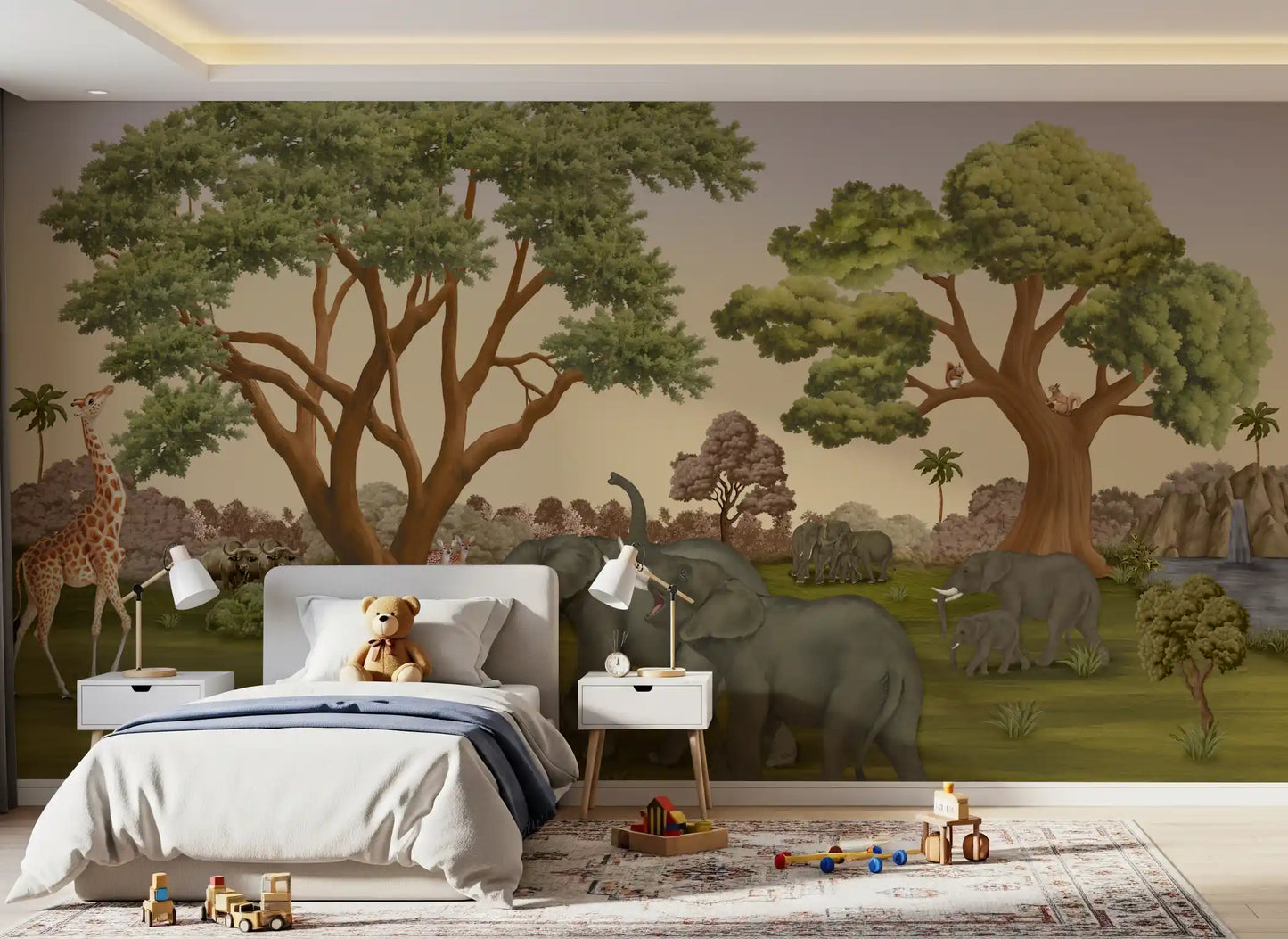 Papier peint panoramique Savanna Serenity