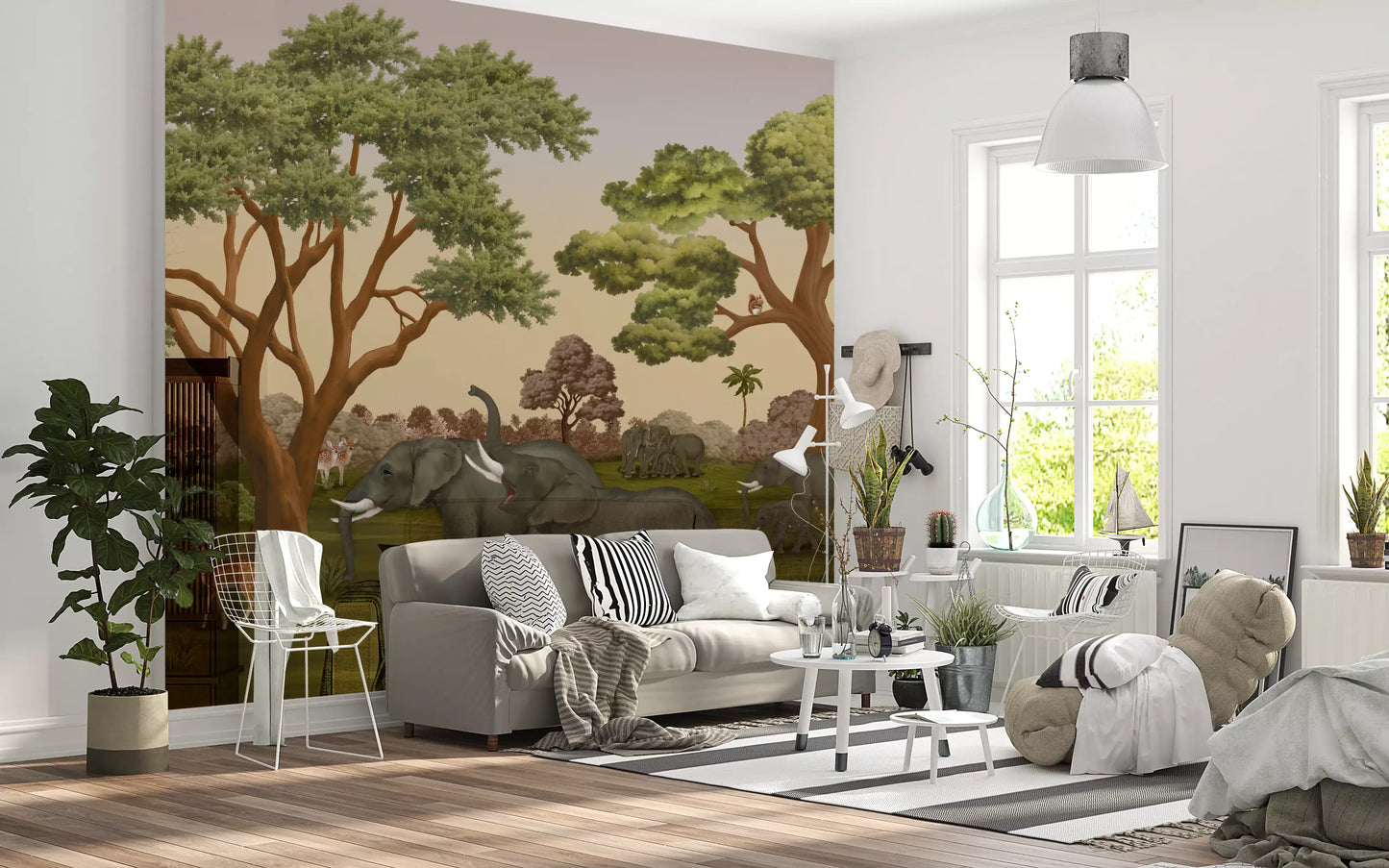 Papier peint panoramique Savanna Serenity