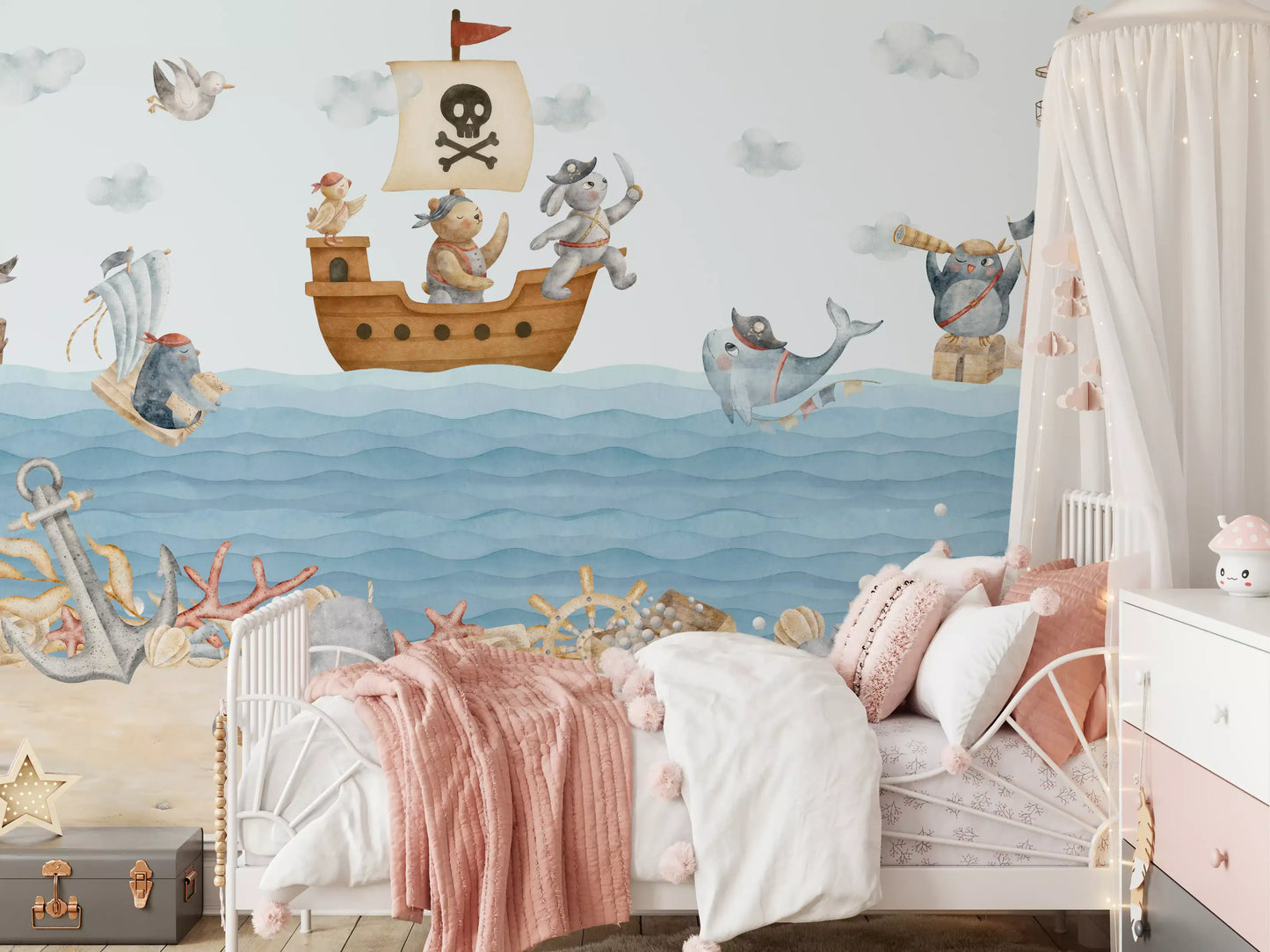 Fresque Murale Amis Nautiques Ahoy !