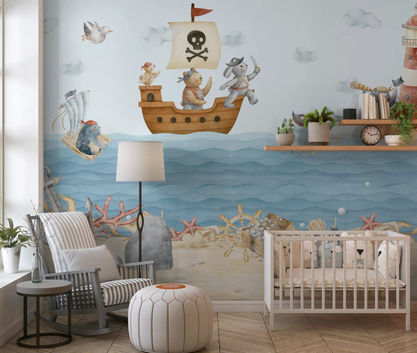 Fresque Murale Amis Nautiques Ahoy !