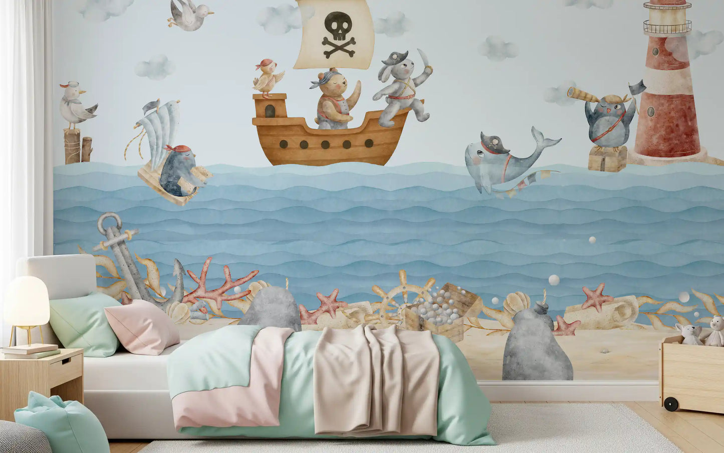 Fresque Murale Amis Nautiques Ahoy !