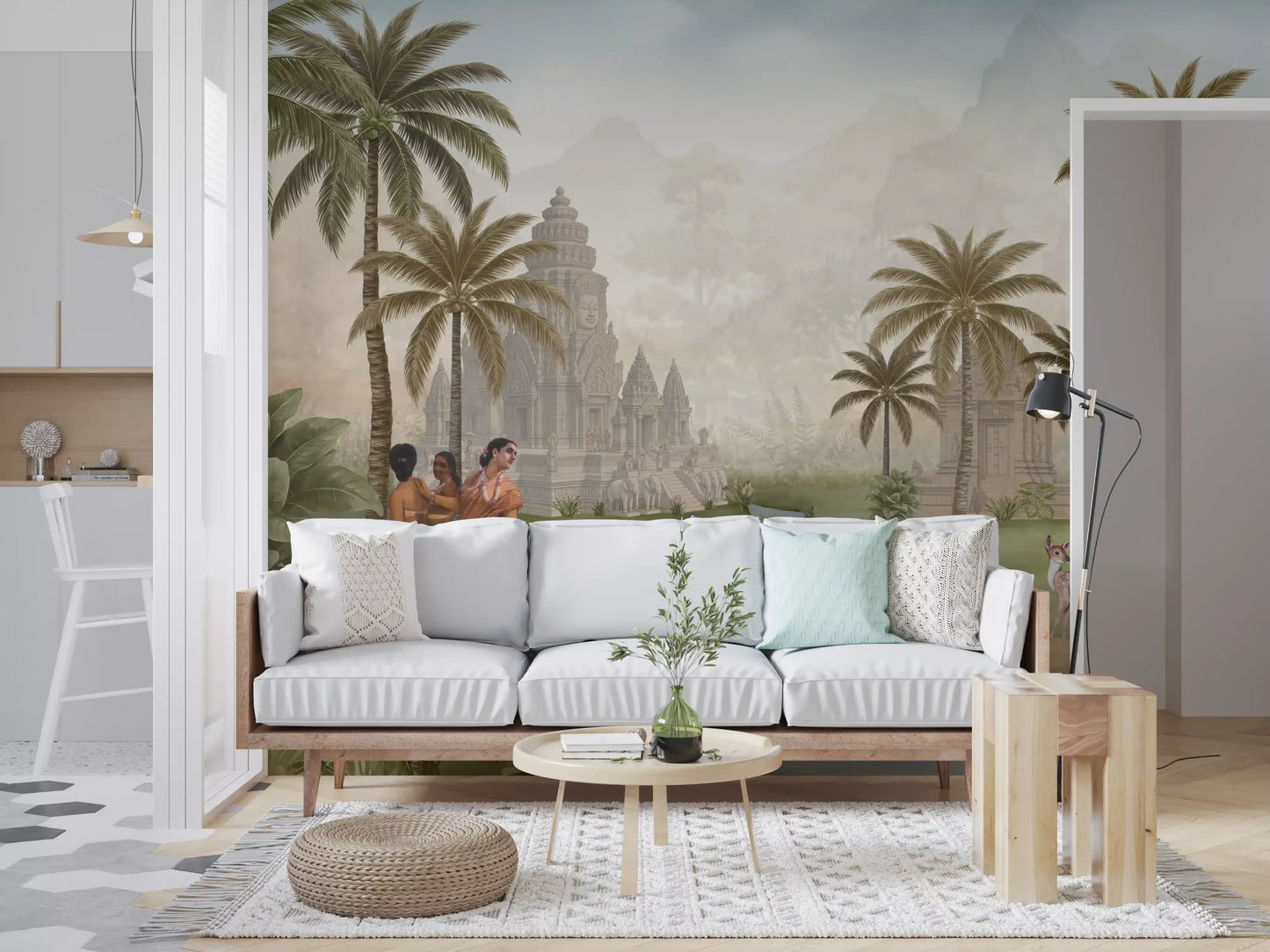 Wandbild Eastern Serenity Grove