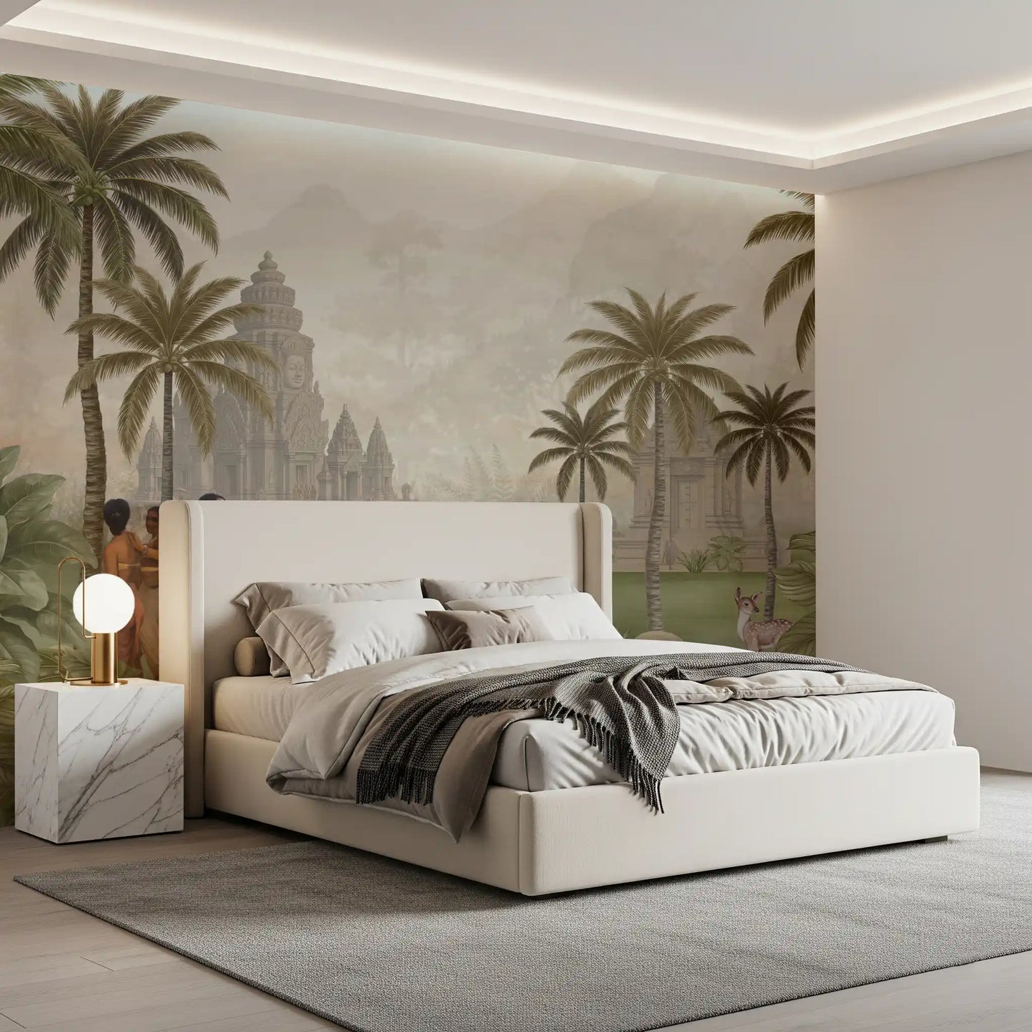 Wandbild Eastern Serenity Grove