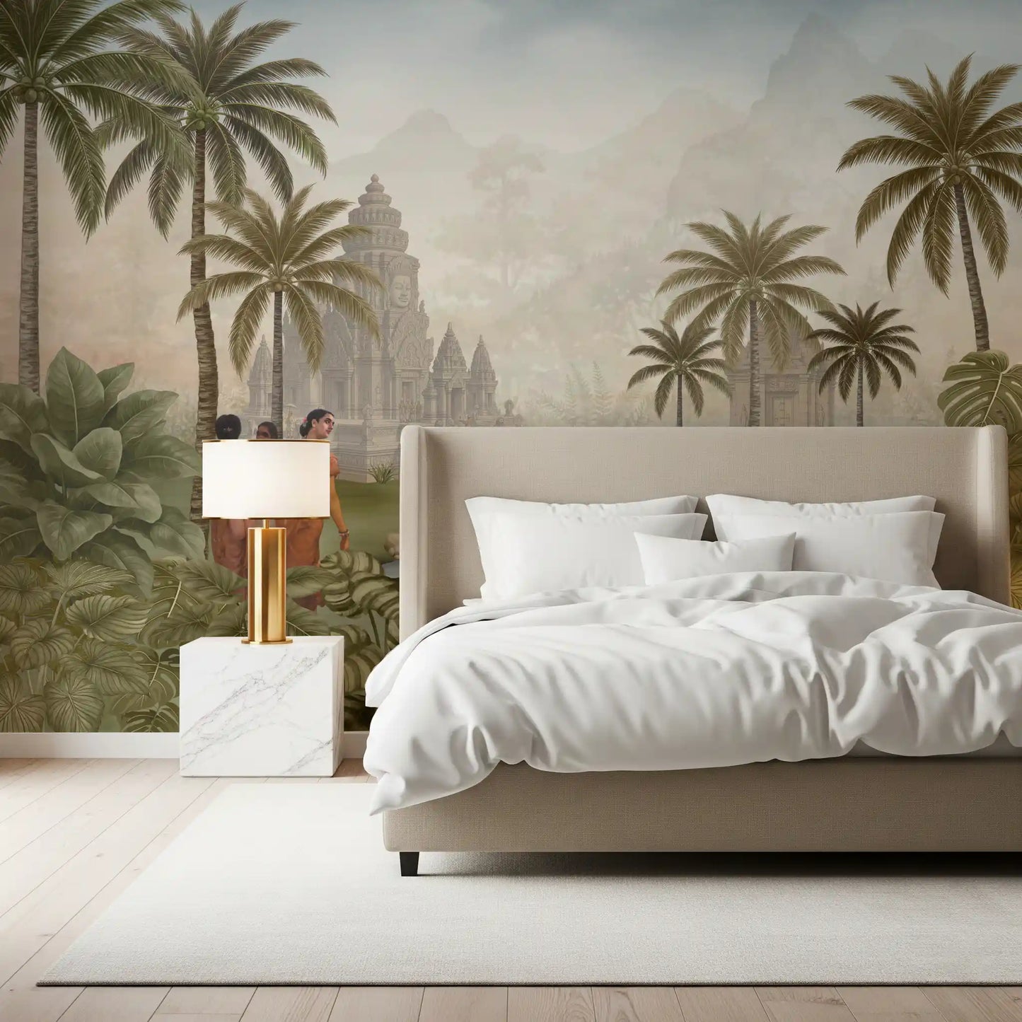 Wandbild Eastern Serenity Grove