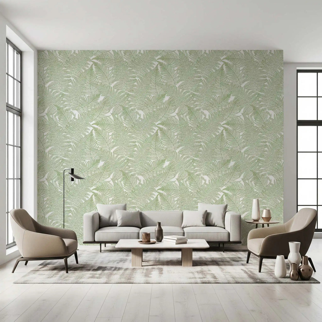 Serene wallscapes: varenbehang