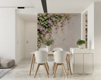 Fine surface crackle adds rustic depth to the Rustic Charm wall mural composition