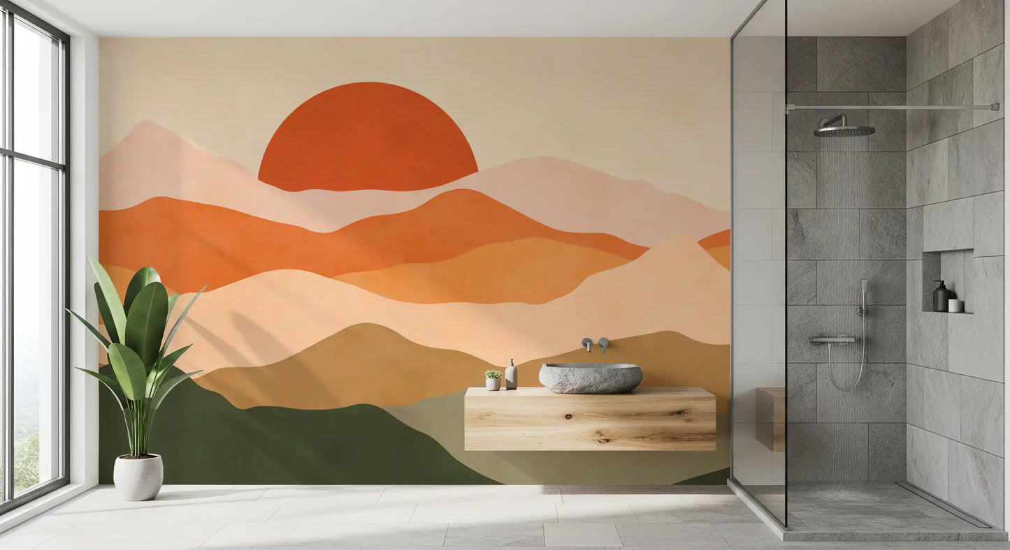 Terra Vista Glow Wandbild