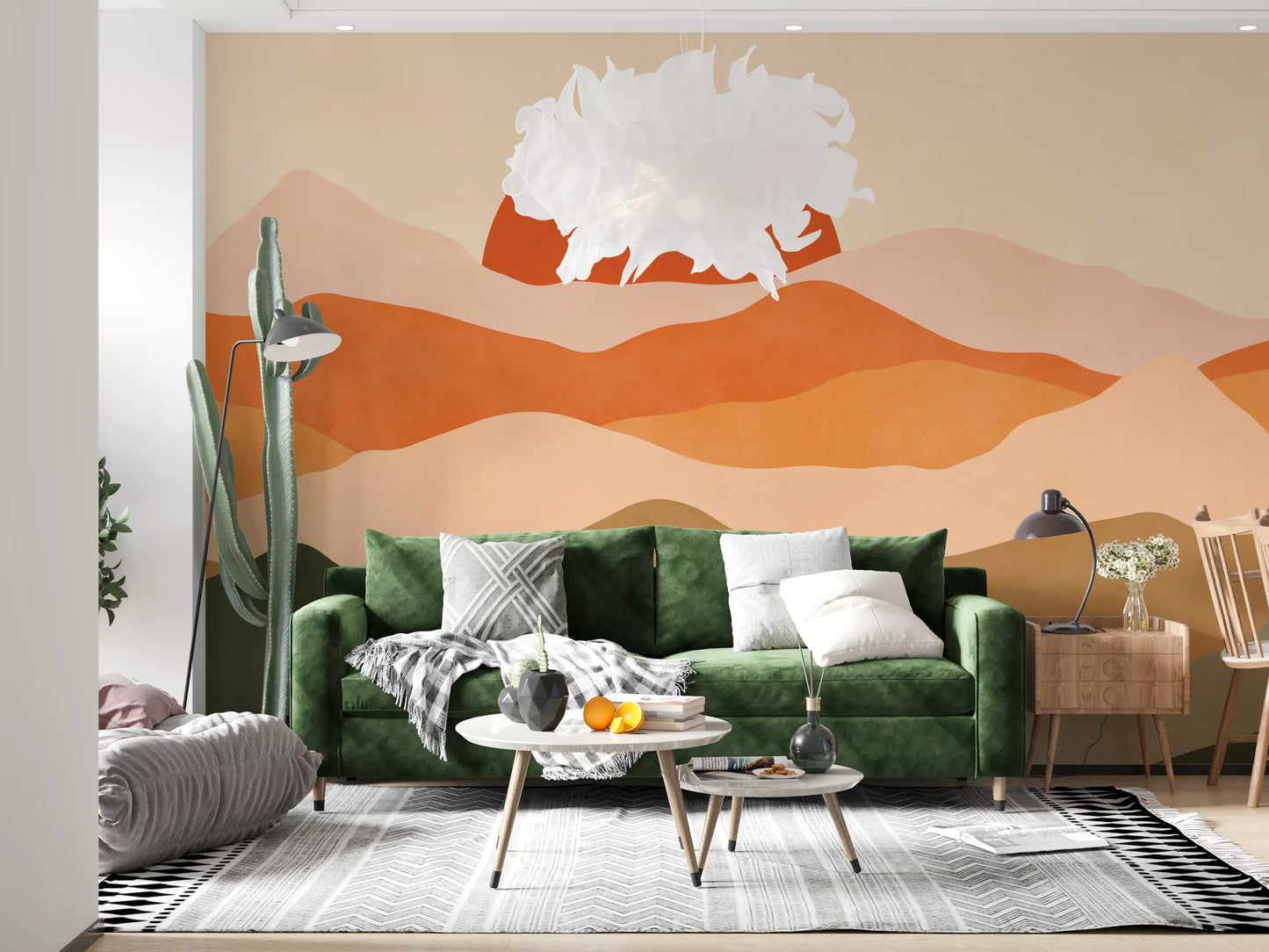 Terra Vista Glow Wandbild