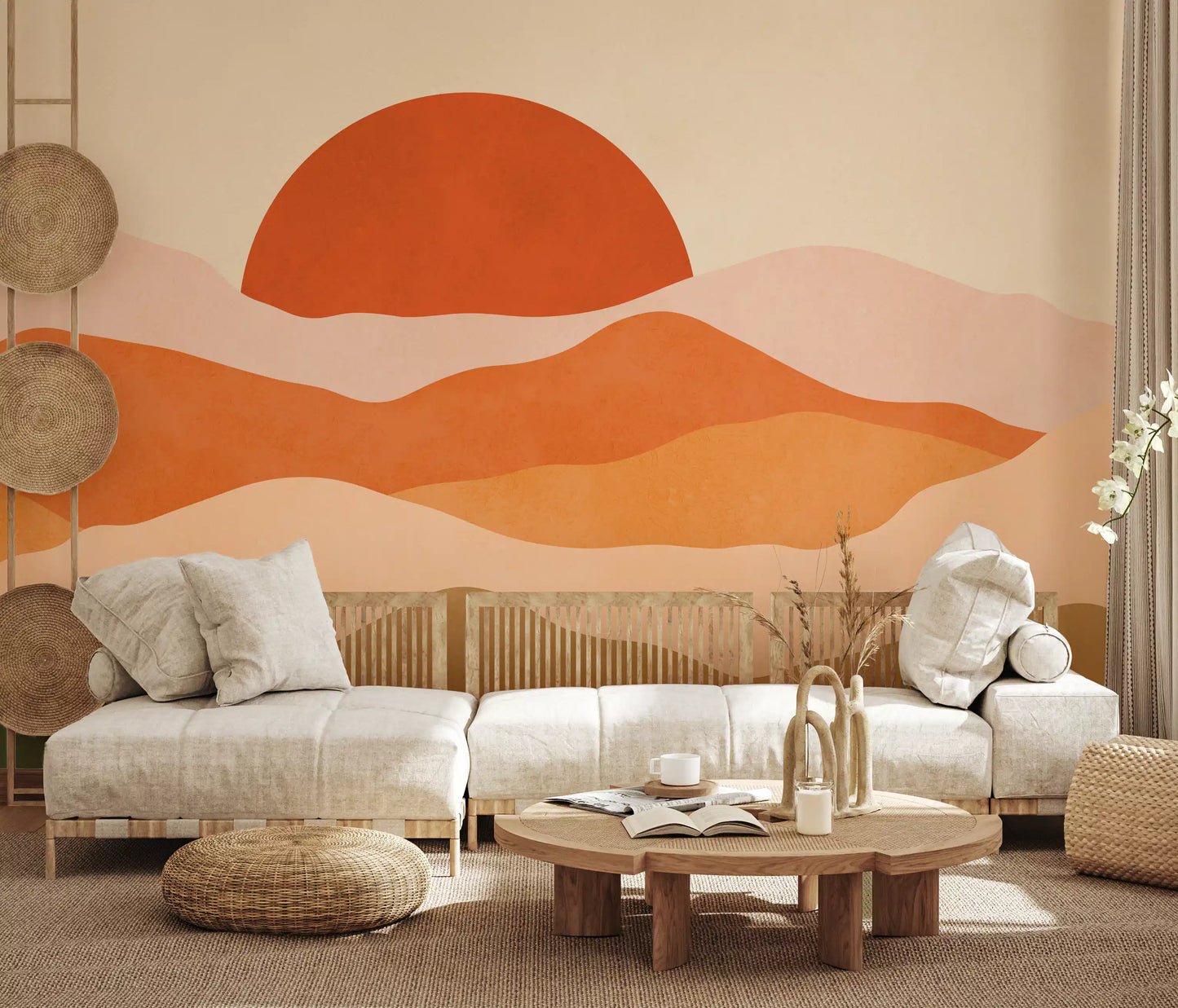 Terra Vista Glow Wandbild