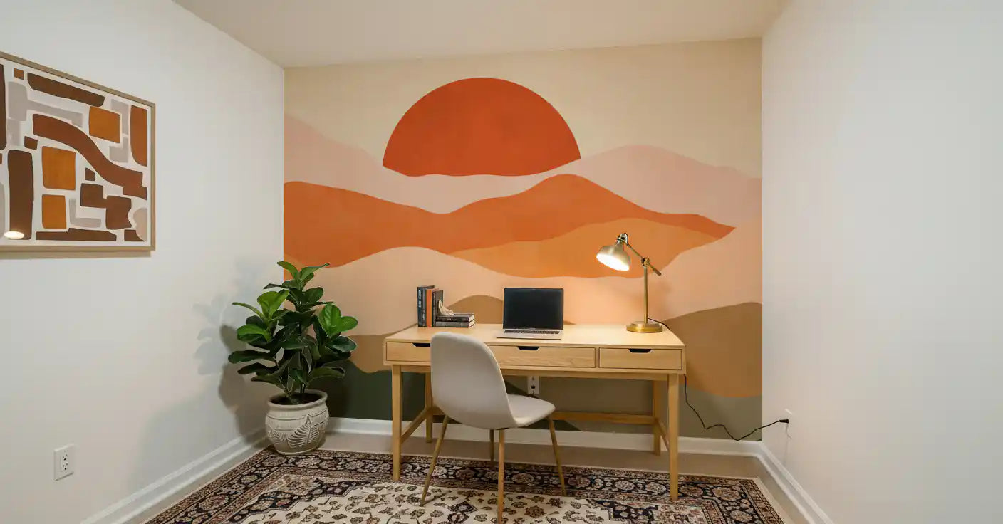 Terra Vista Glow Wandbild