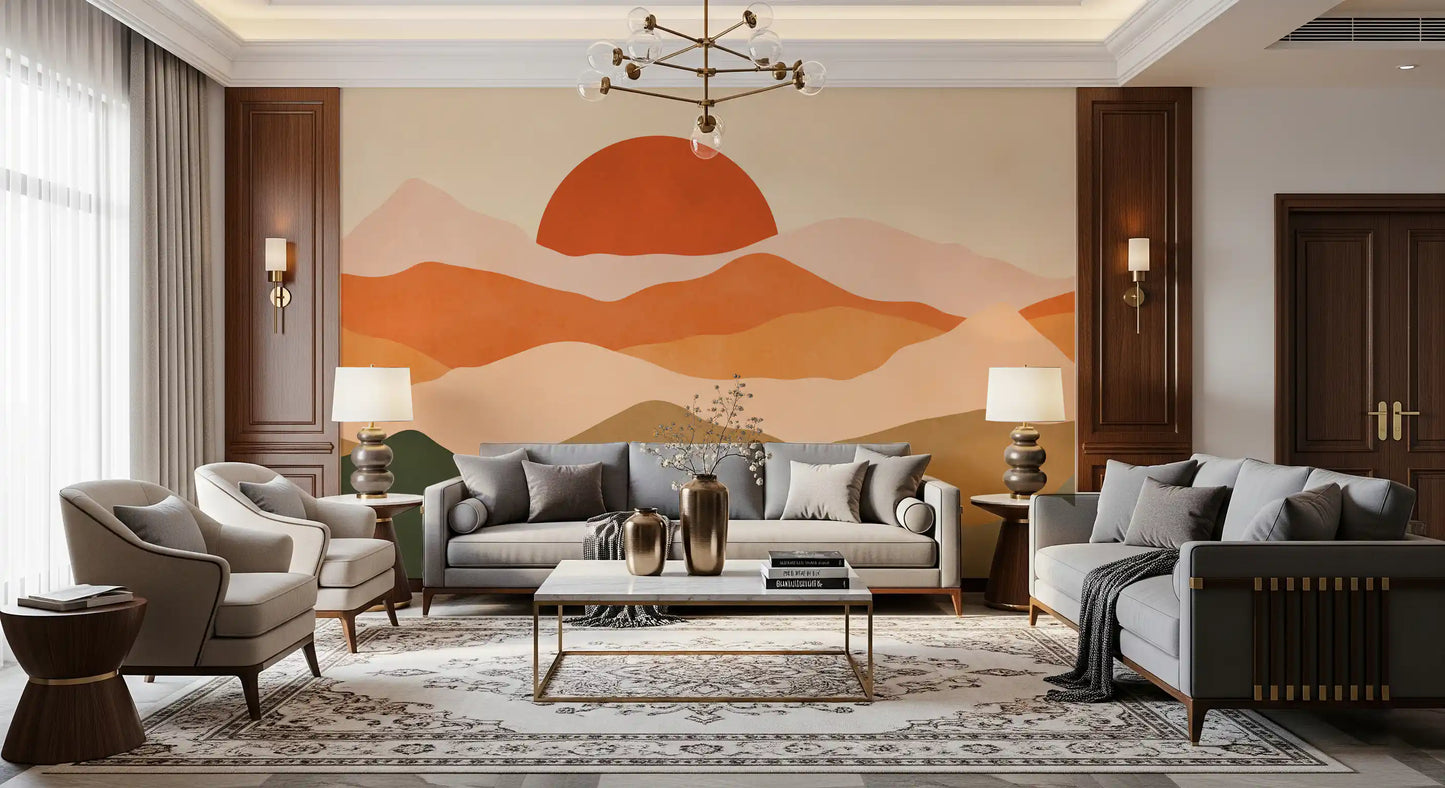 Terra Vista Glow Wandbild