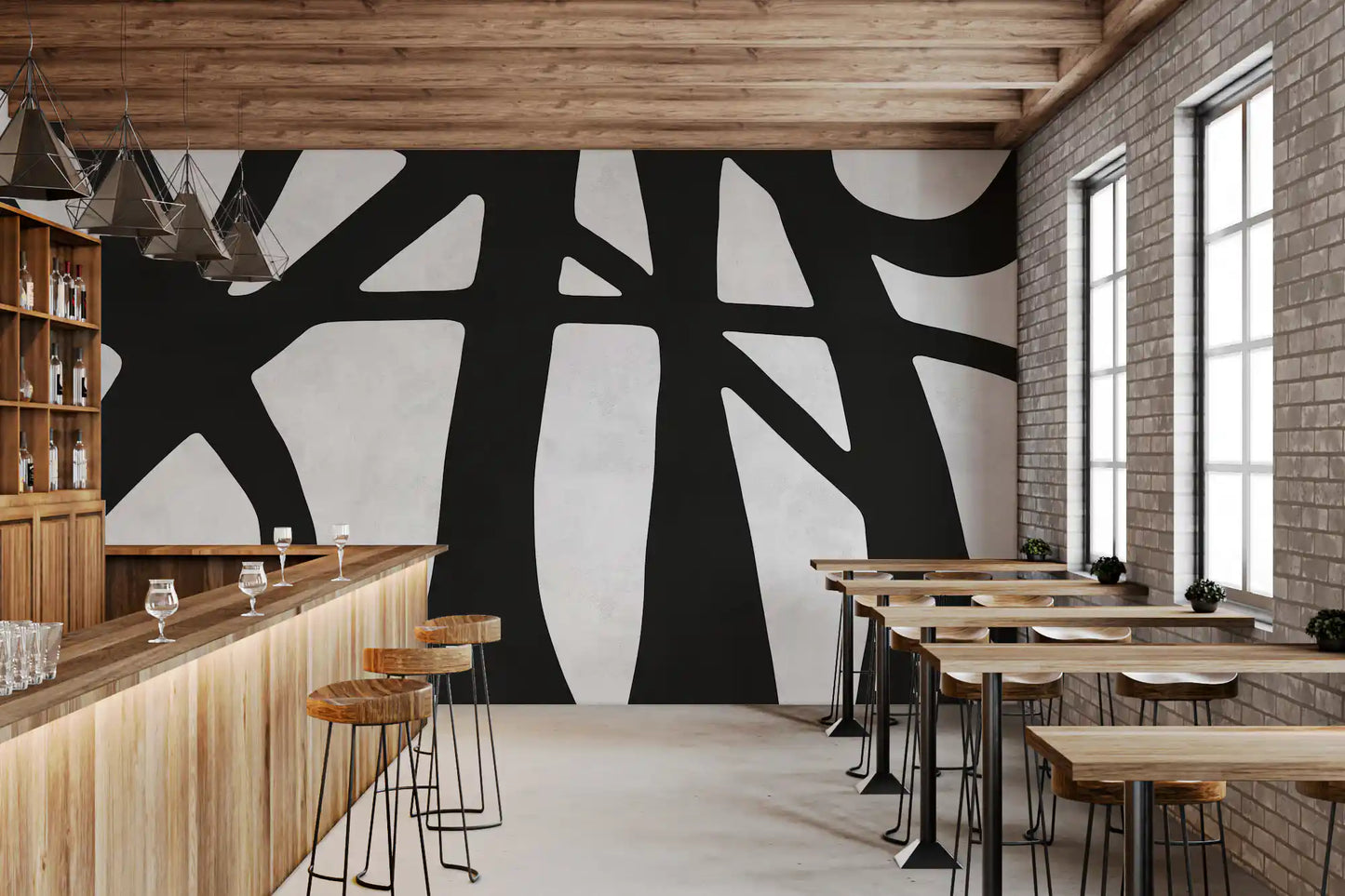 Tapet mural Monochrome Flow