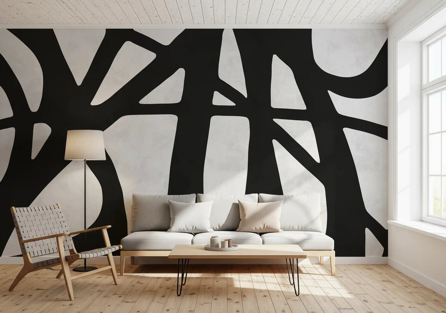 Tapet mural Monochrome Flow