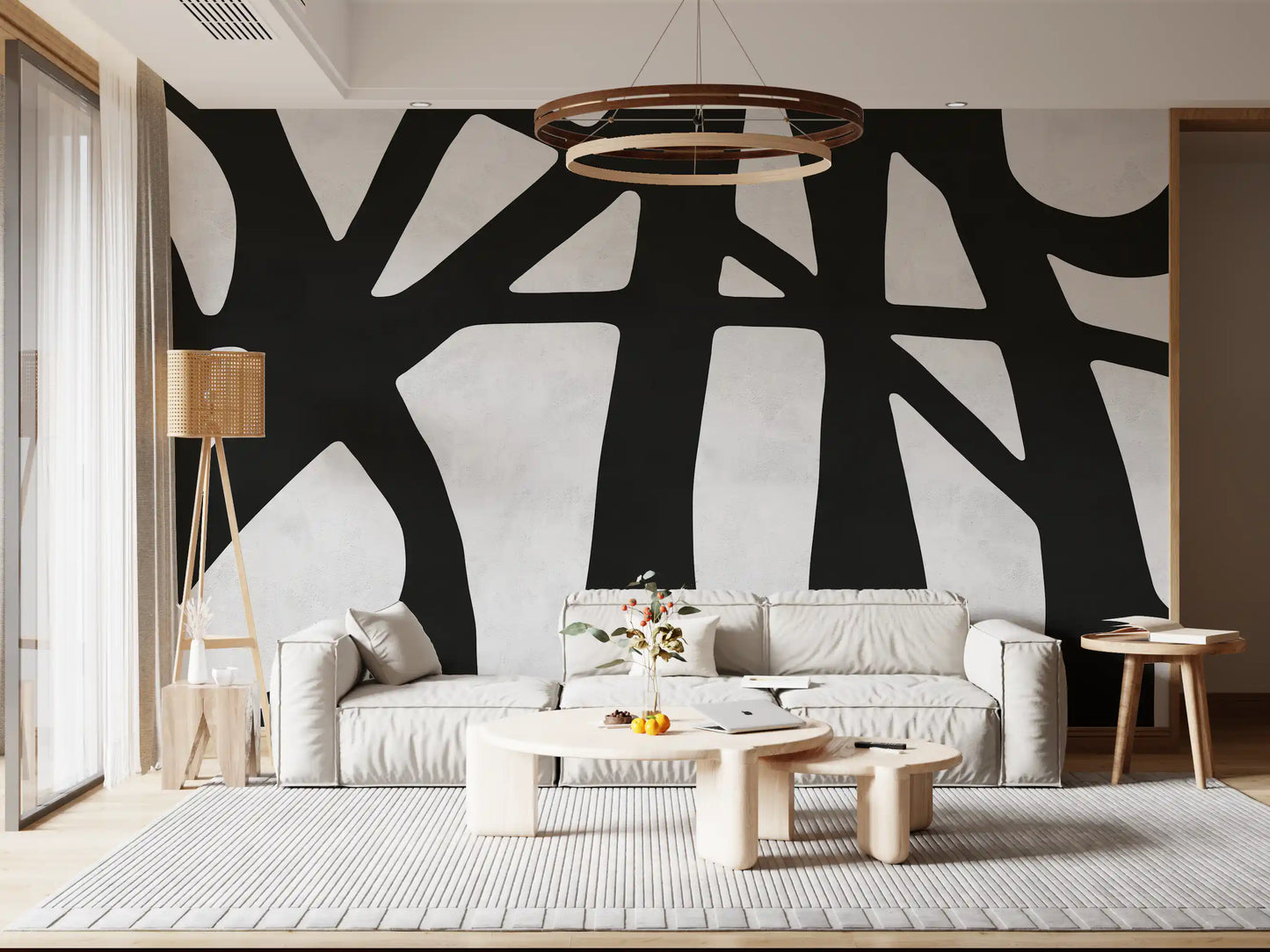Tapet mural Monochrome Flow