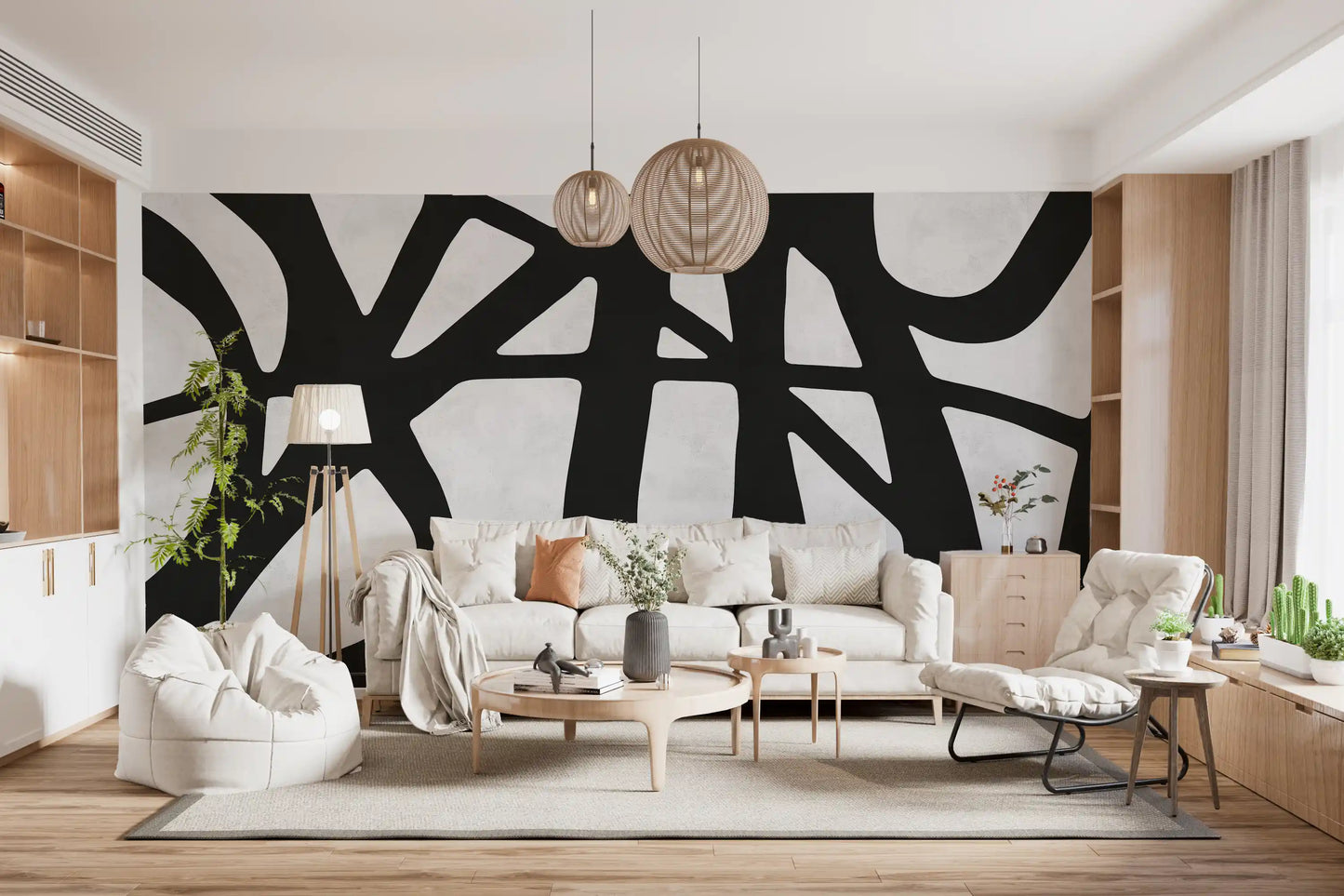 Tapet mural Monochrome Flow