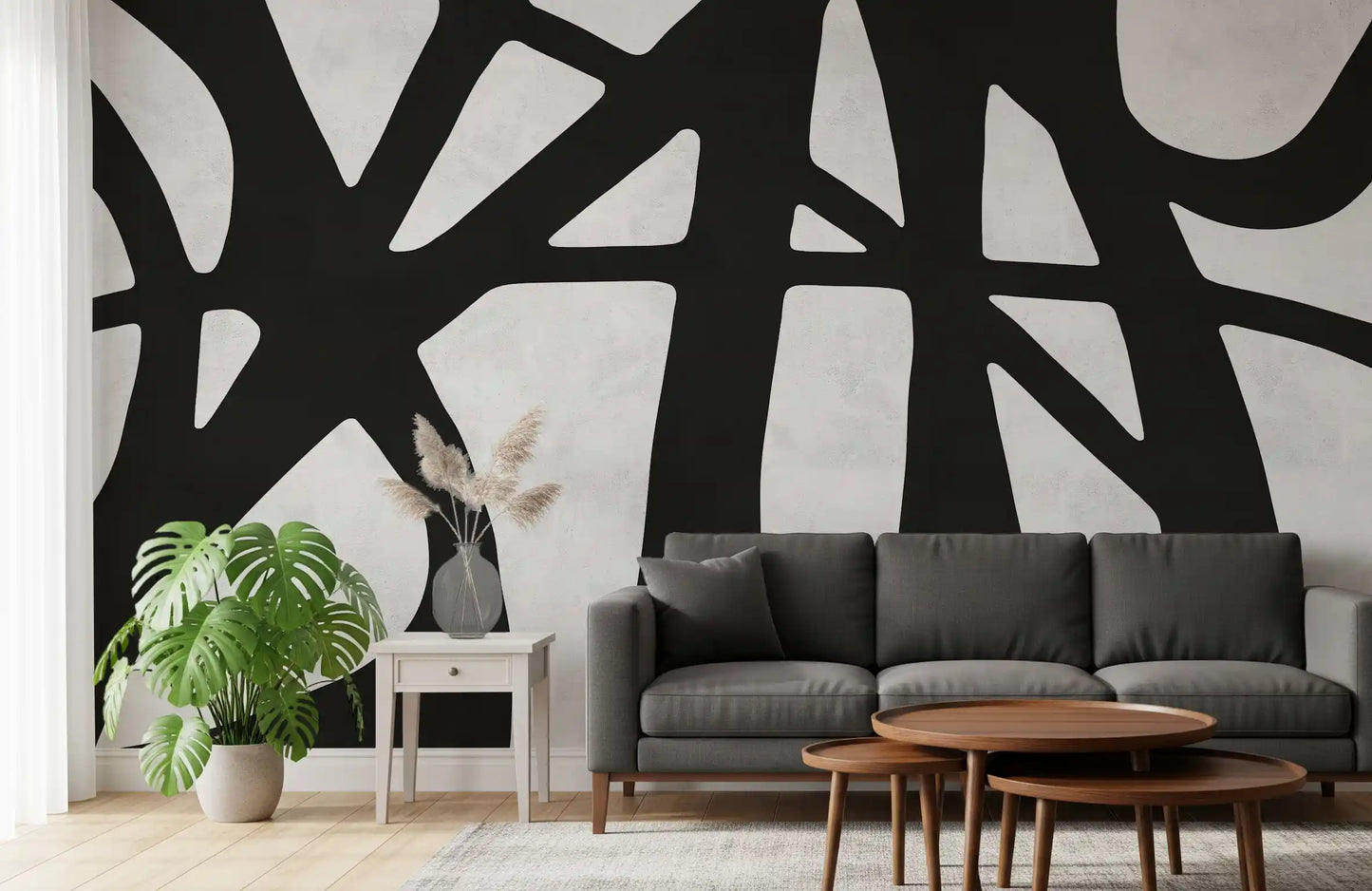 Tapet mural Monochrome Flow