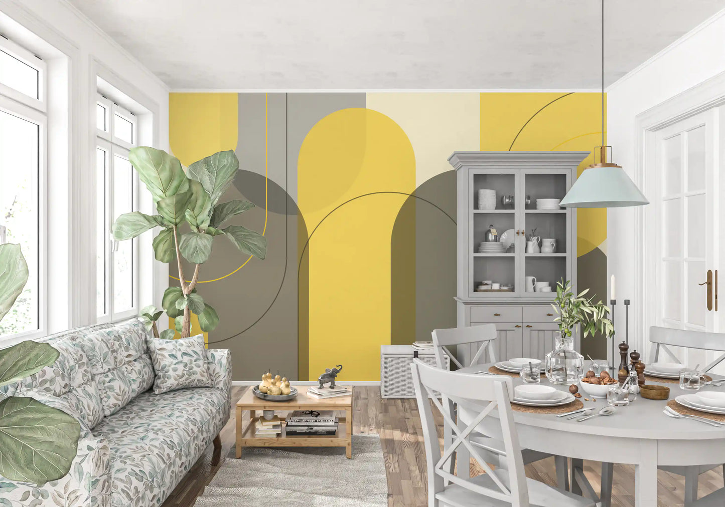 Fresque Murale Arcades Sunstone