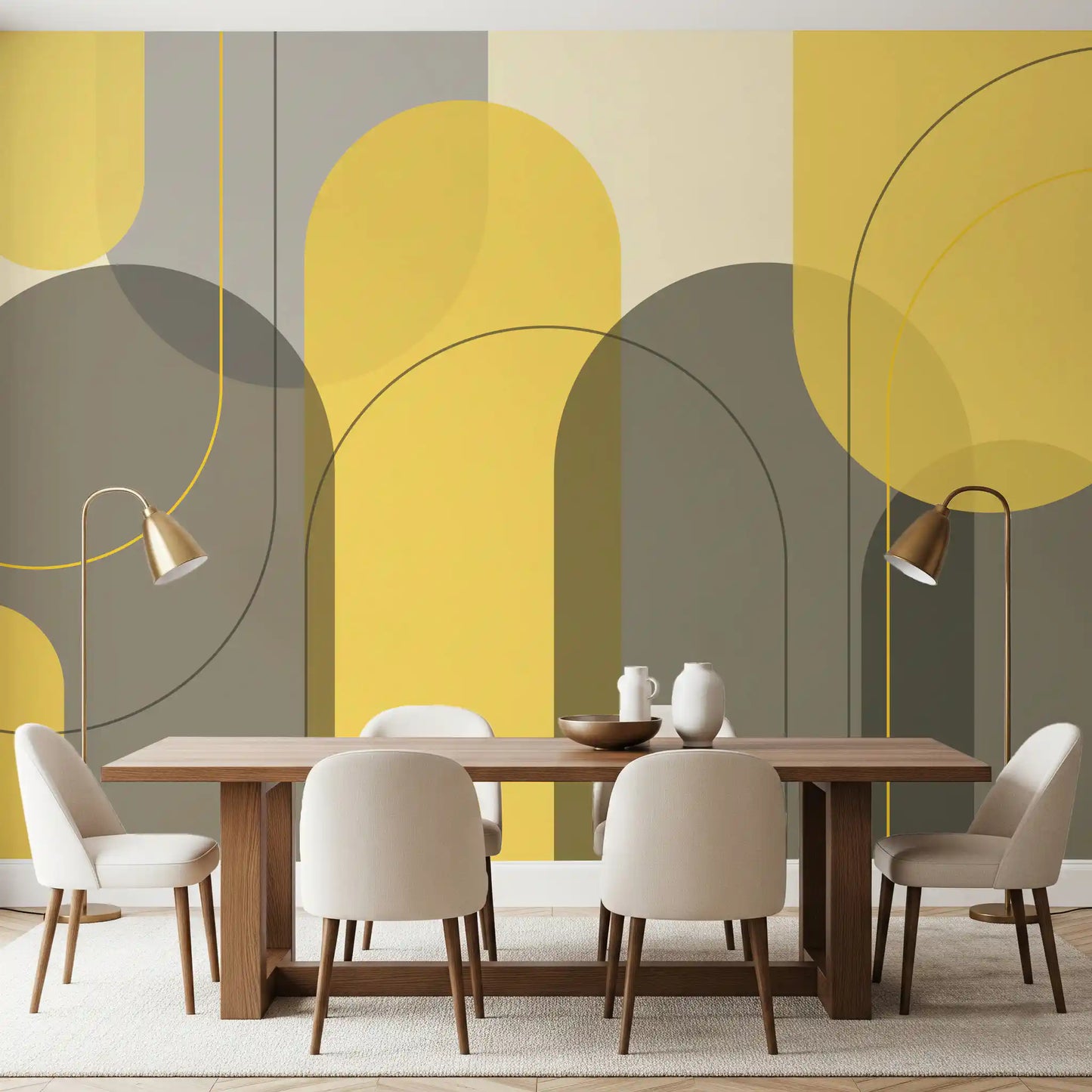 Fresque Murale Arcades Sunstone