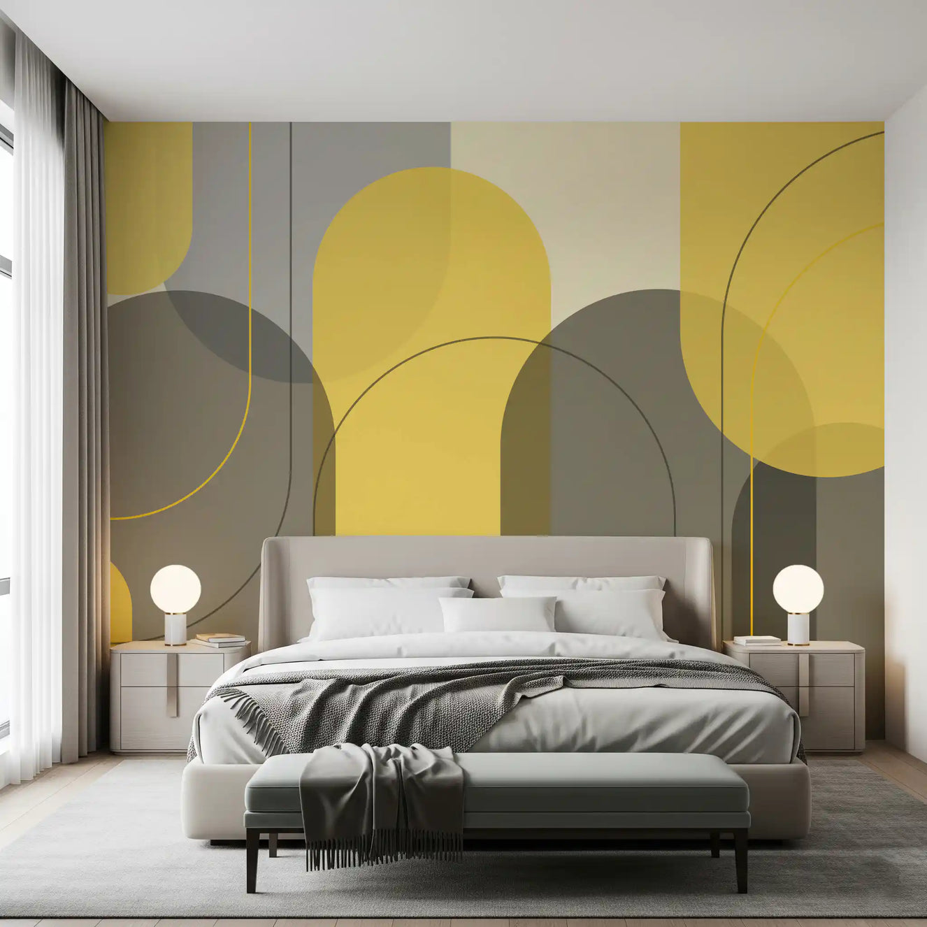 Fresque Murale Arcades Sunstone