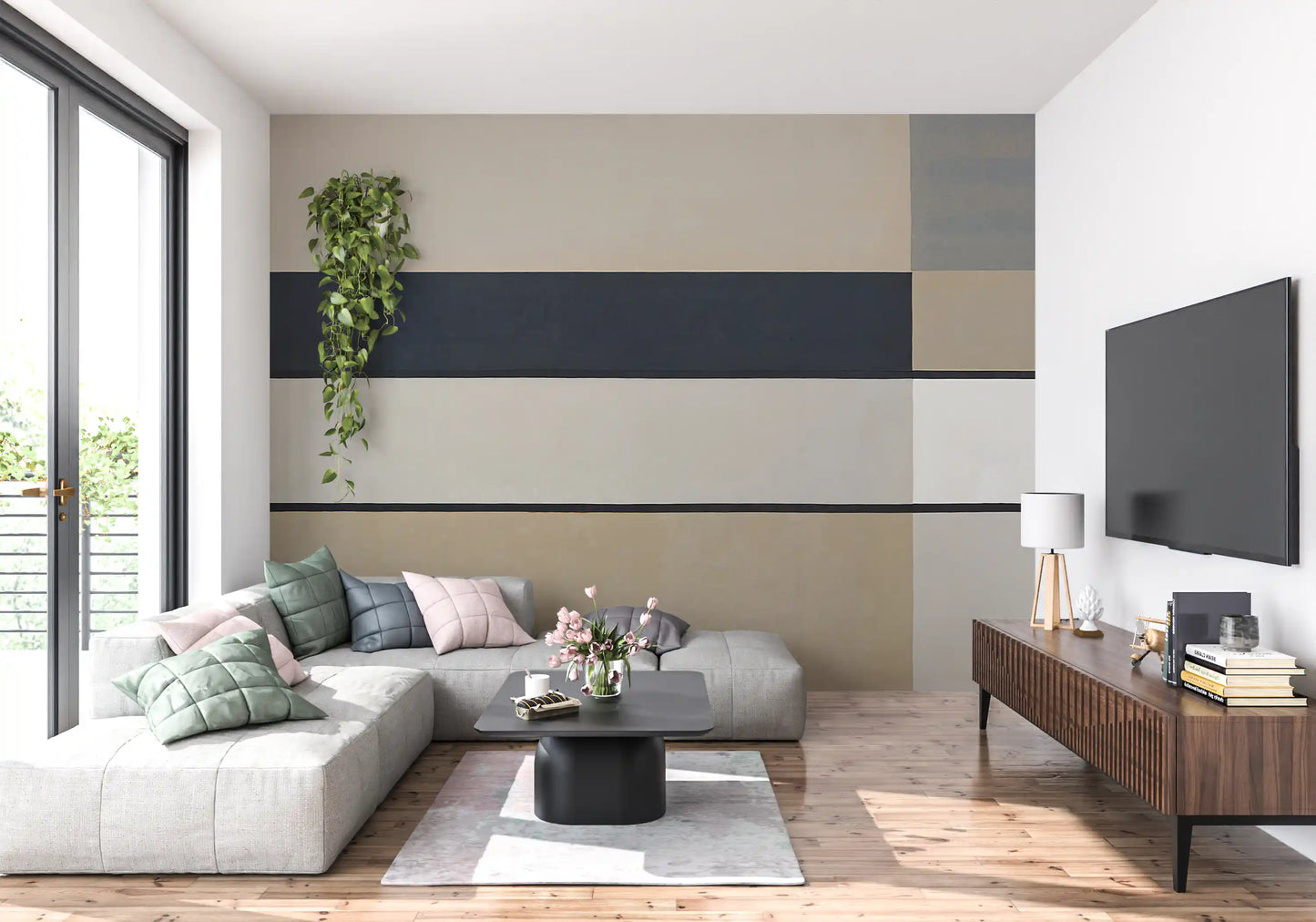 Fresque Murale Agnes Field