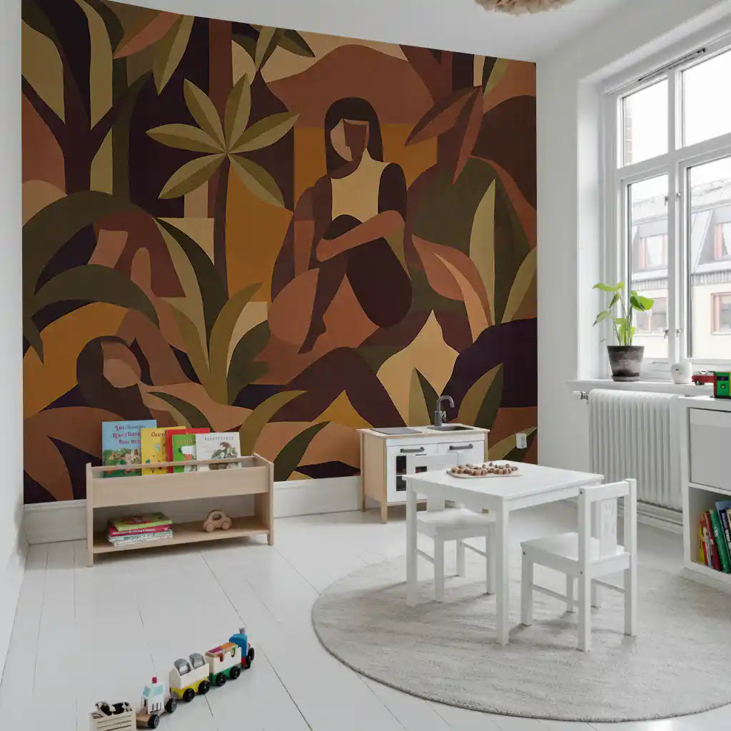 Mural de Parede Amber Bloom