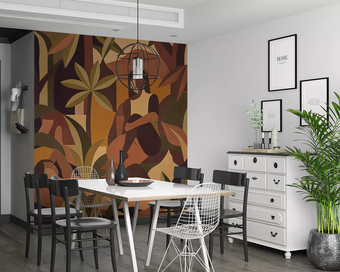 Mural de Parede Amber Bloom