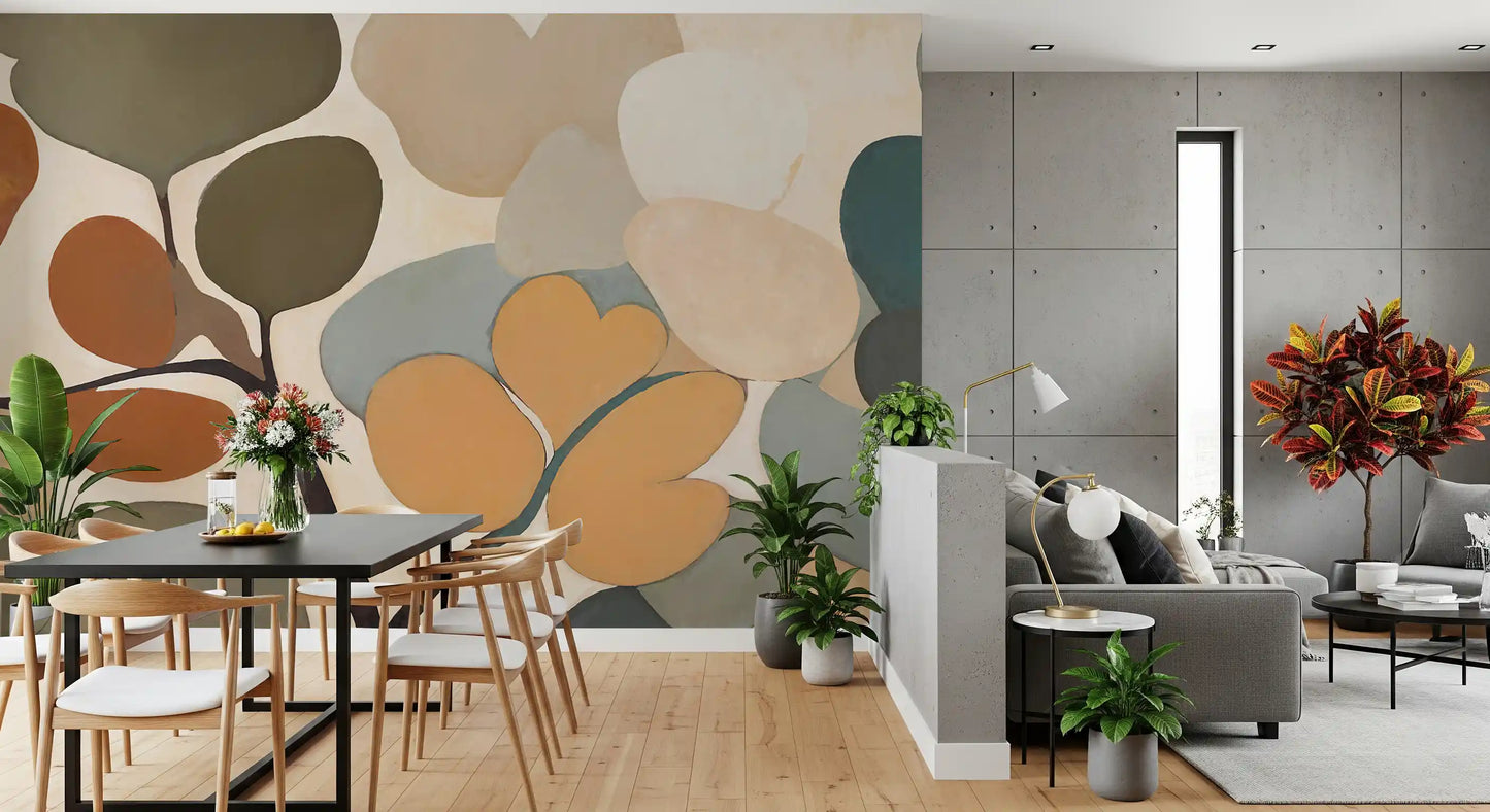 Fresque Murale Emils Bouquet