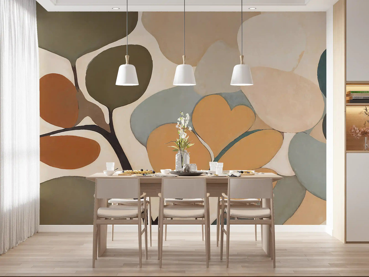 Fresque Murale Emils Bouquet