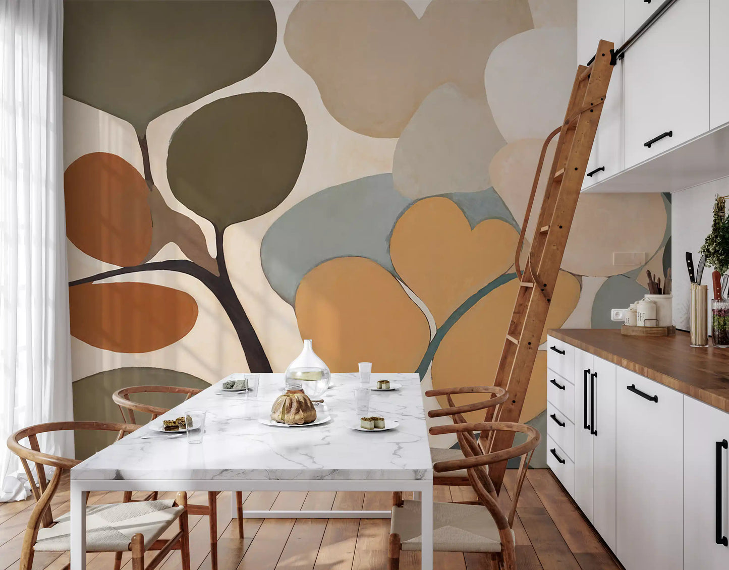 Fresque Murale Emils Bouquet