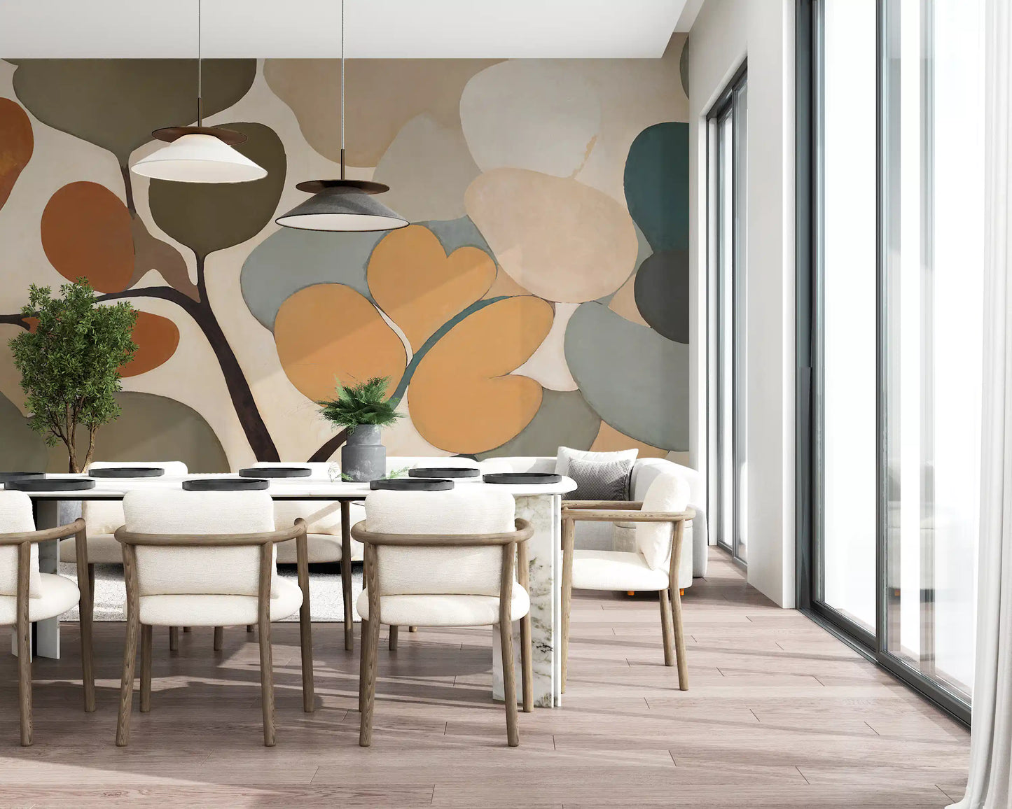 Fresque Murale Emils Bouquet