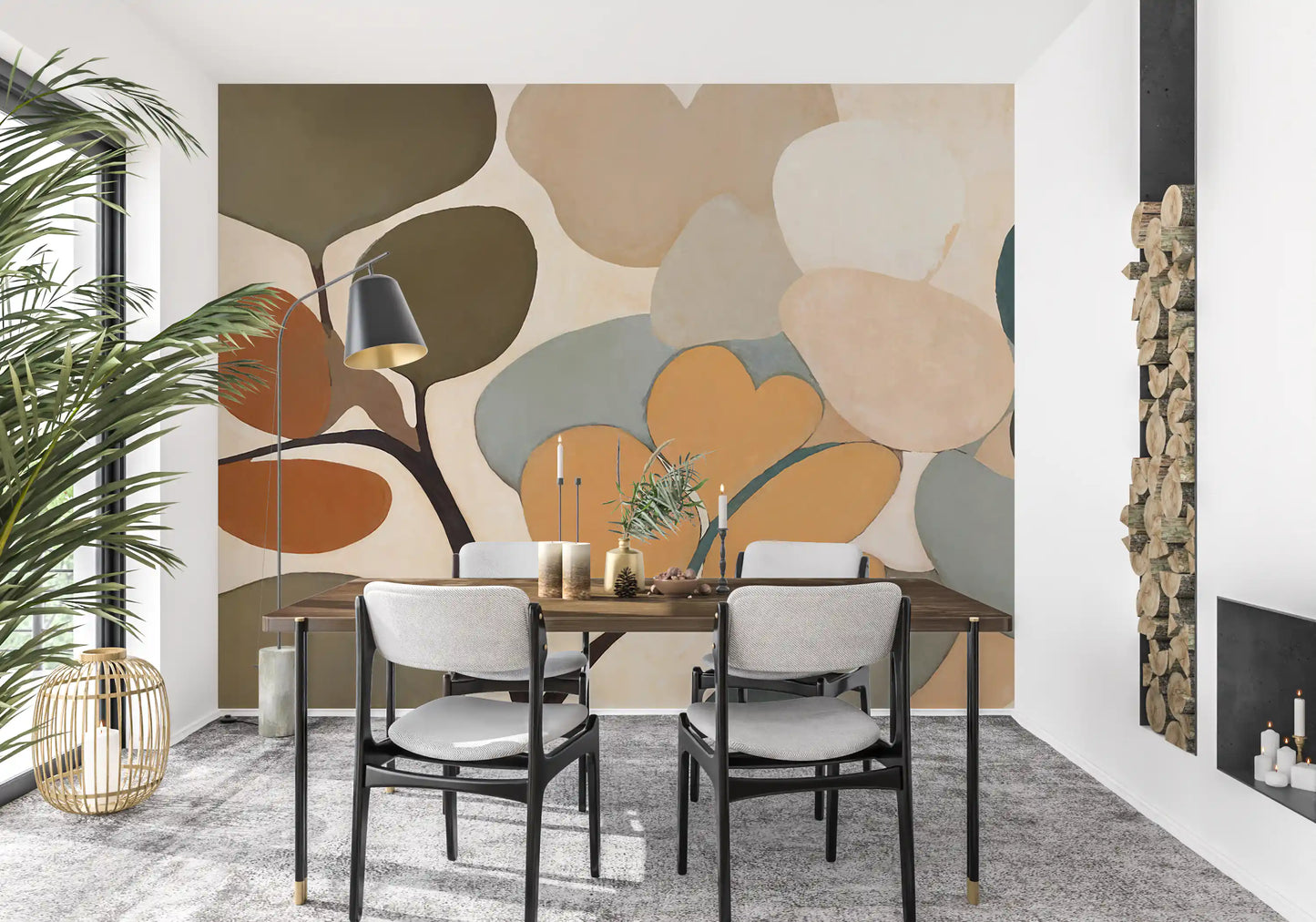 Fresque Murale Emils Bouquet