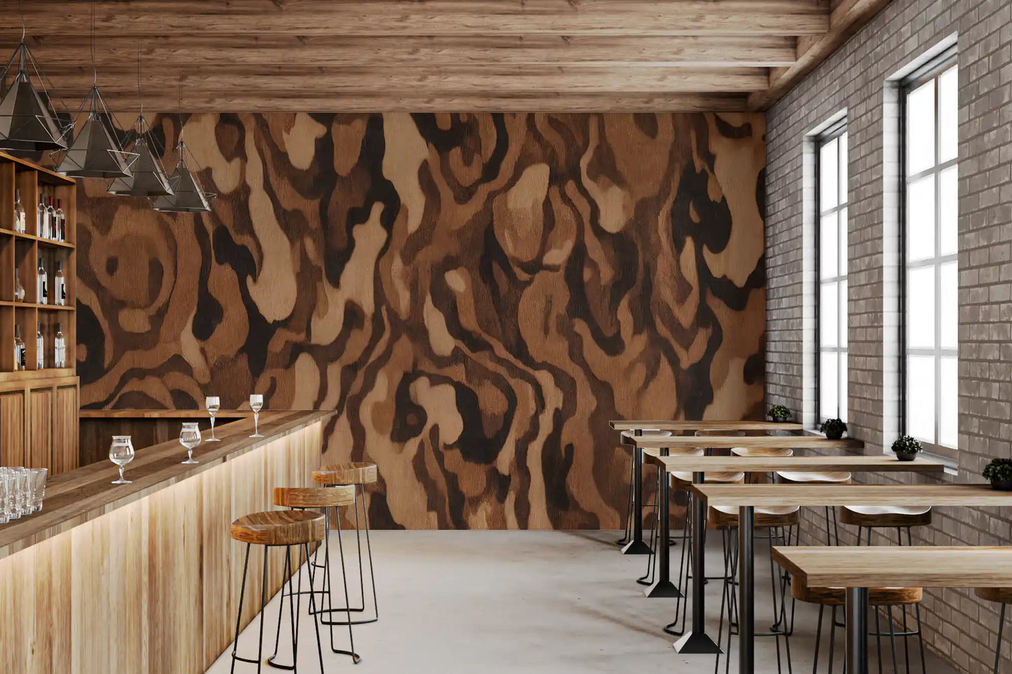 Papier peint mural Ettore Grain