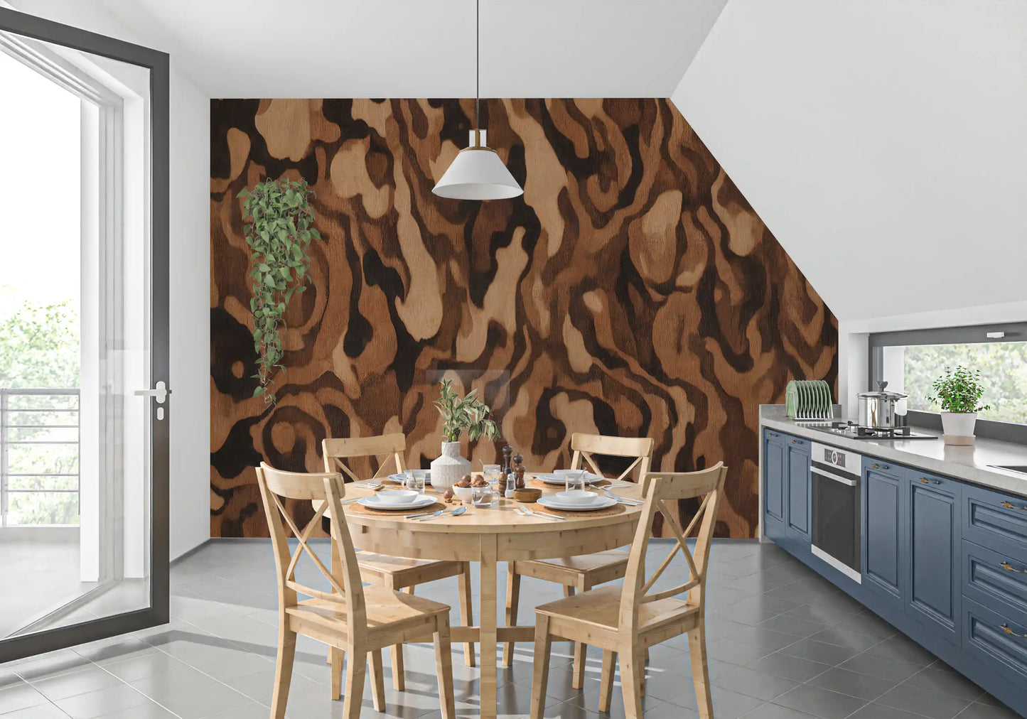 Papier peint mural Ettore Grain