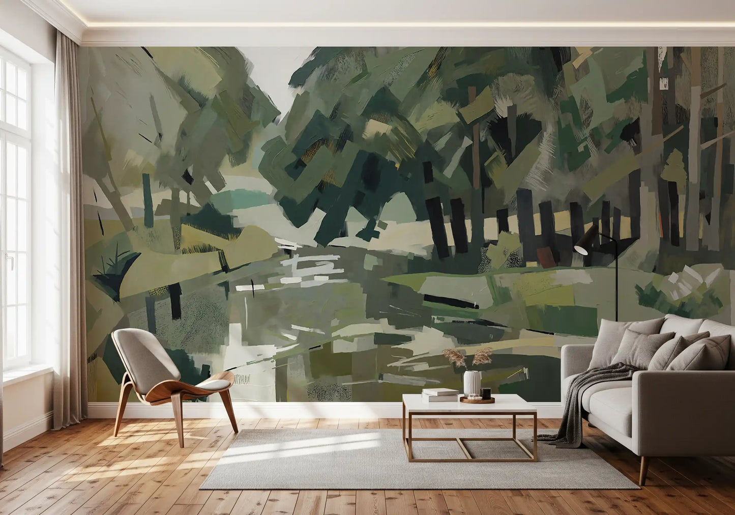 Murale da parete Velvet Forest