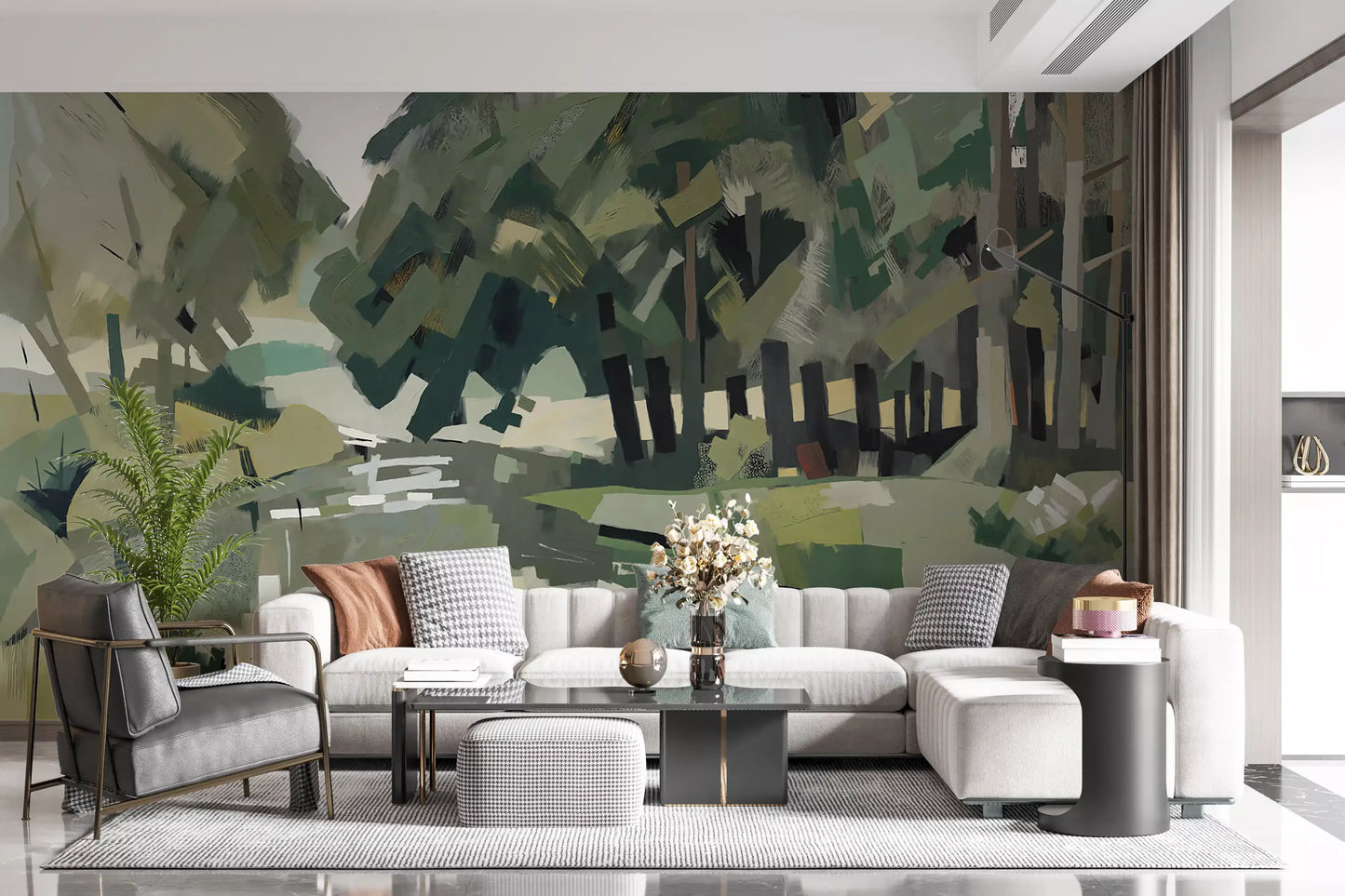 Murale da parete Velvet Forest