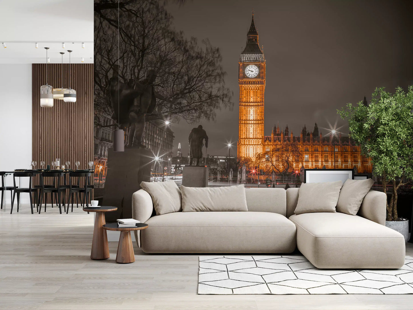 Pictură murală Westminster Ember Glow
