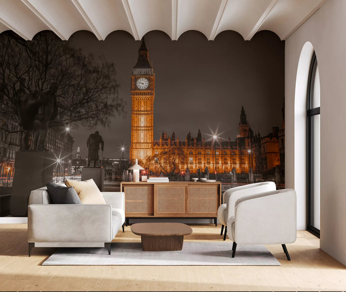 Pictură murală Westminster Ember Glow