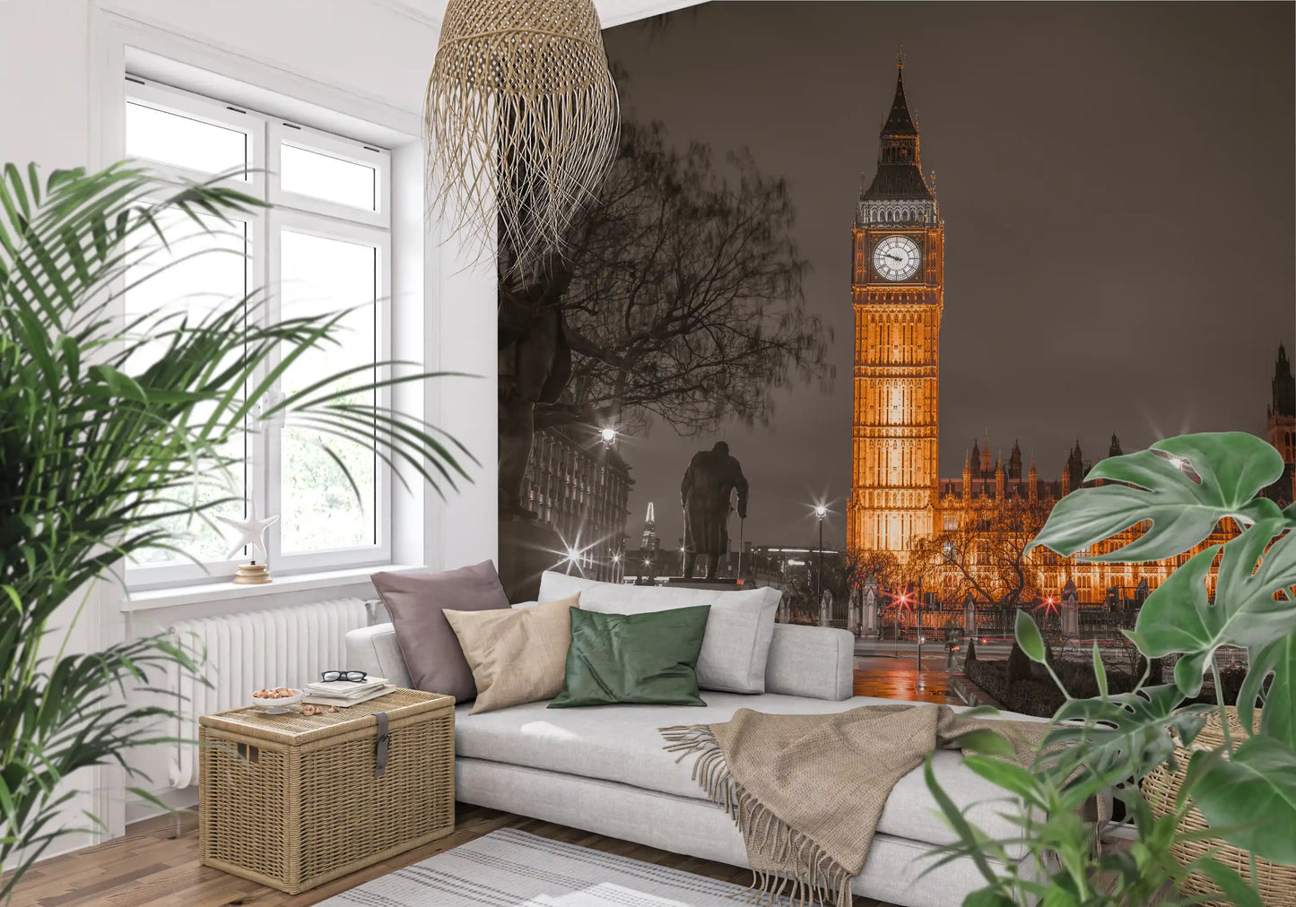 Pictură murală Westminster Ember Glow