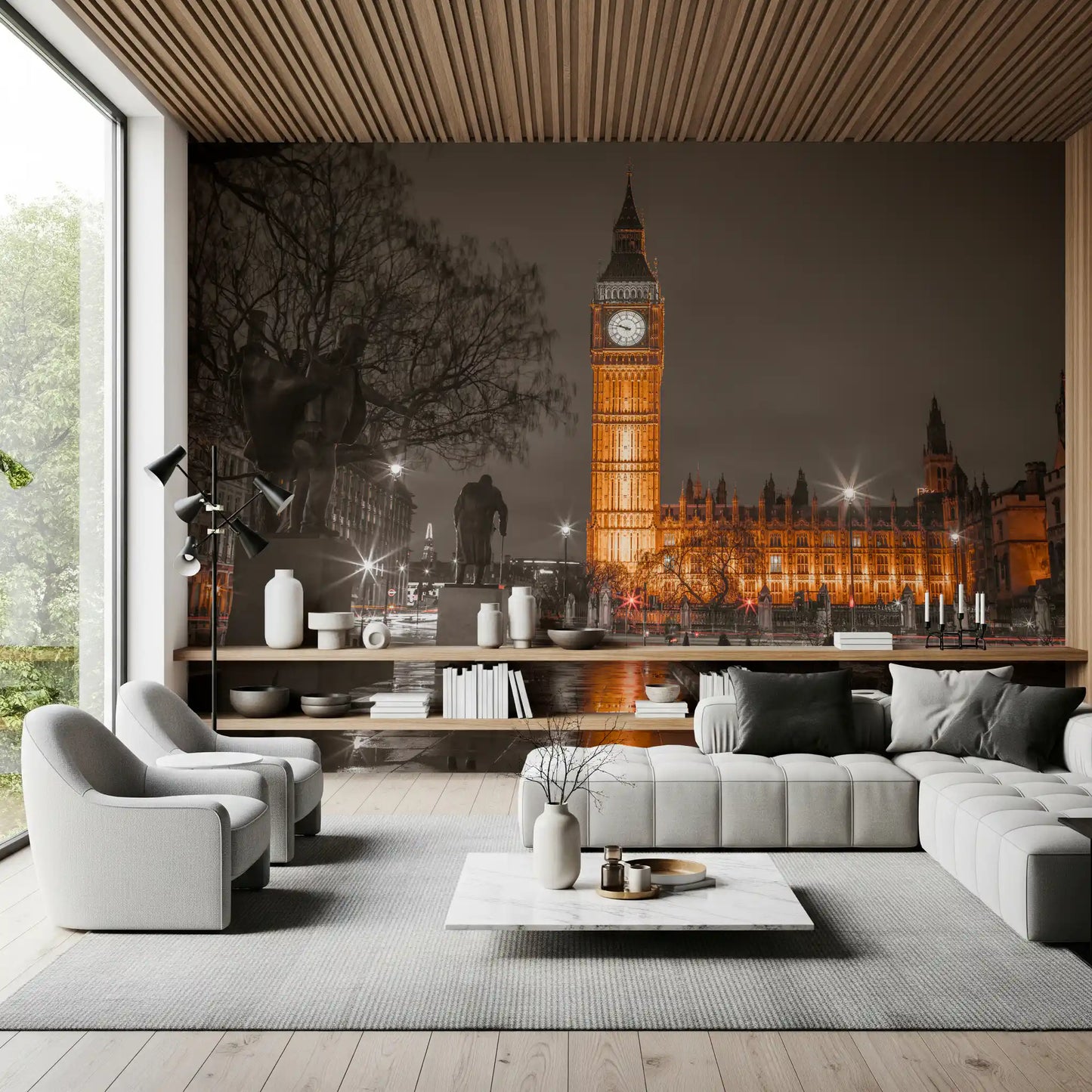 Pictură murală Westminster Ember Glow