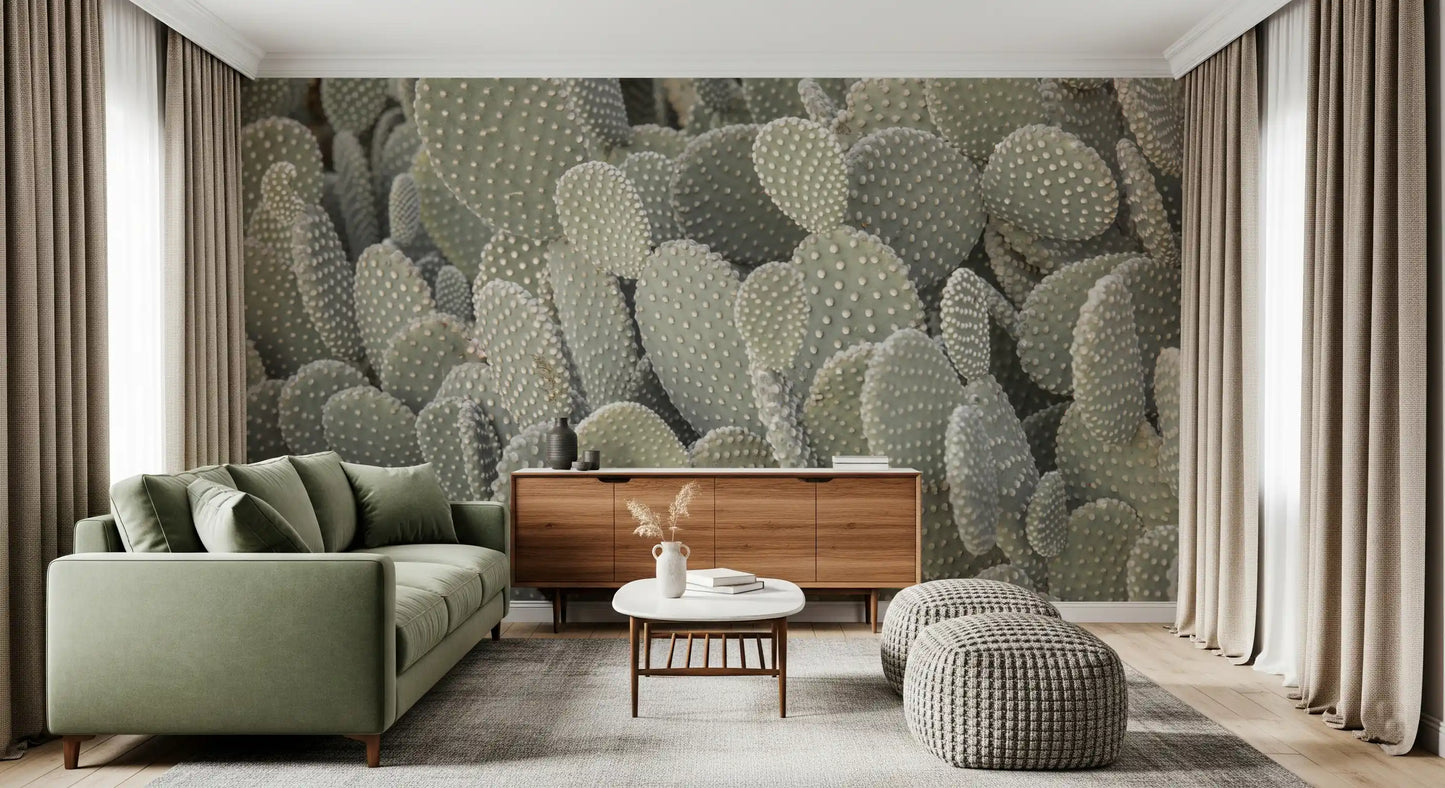 Tapet mural cu fundal de cactuși